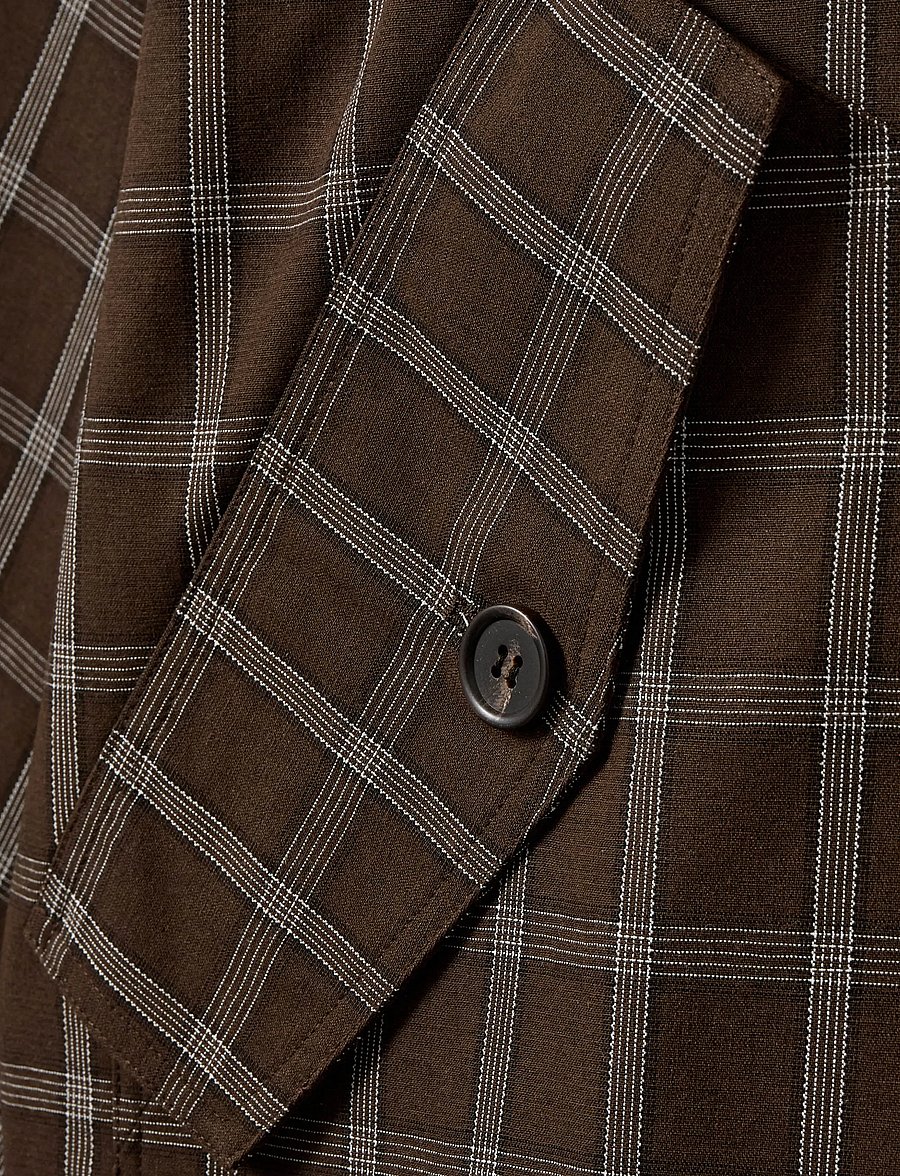 Sofie Schnoor - AGATHASW CHECK JACKET - frühlingsjacken - brown check - 5