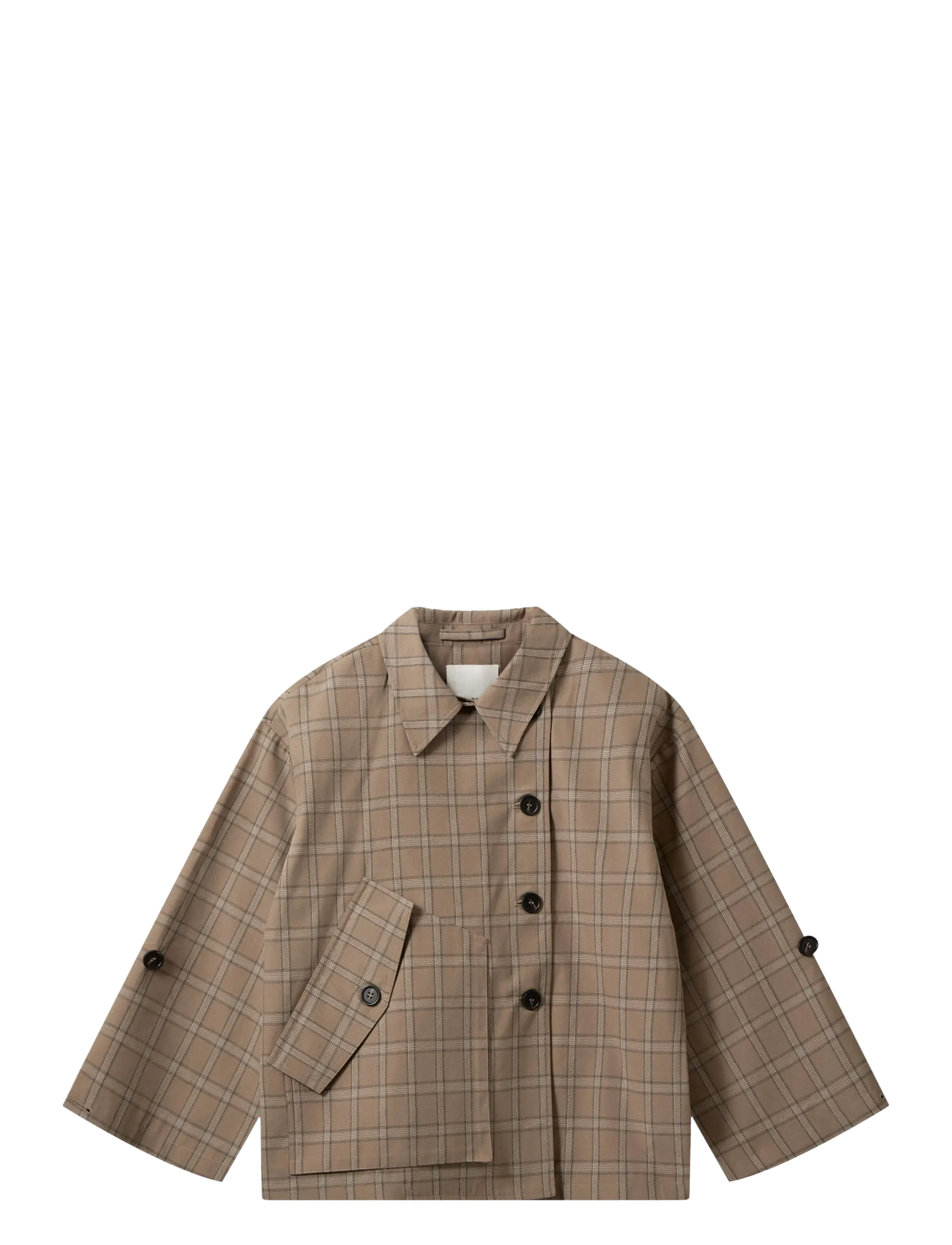 LIGHT BROWN CHECK