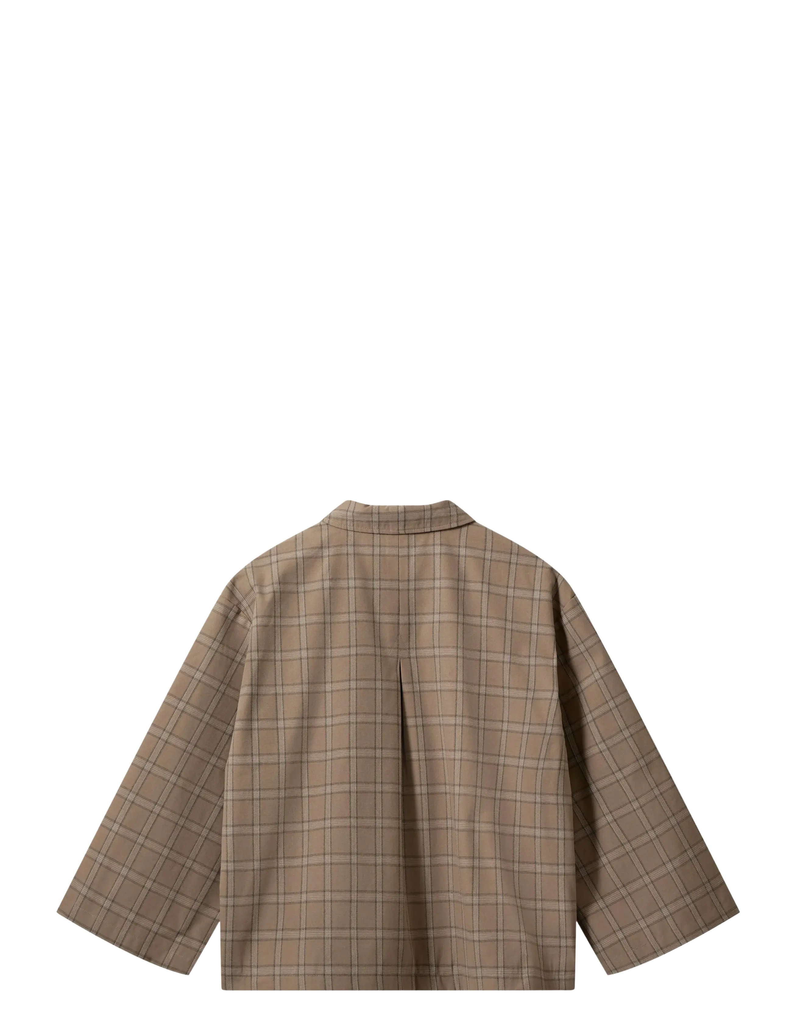 Sofie Schnoor - AGATHASW CHECK JACKET - forårsjakker - light brown check - 2