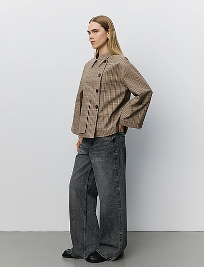 Agathasw Check Jacket - Lette Jakker