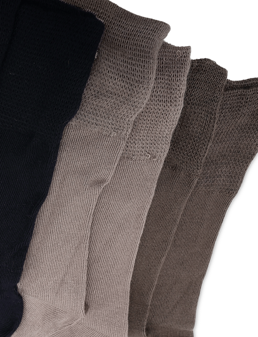 Sofie Schnoor - TERRIESW ANKLE SOCK x 3 MIX - sneackersocken - brown/black - 2