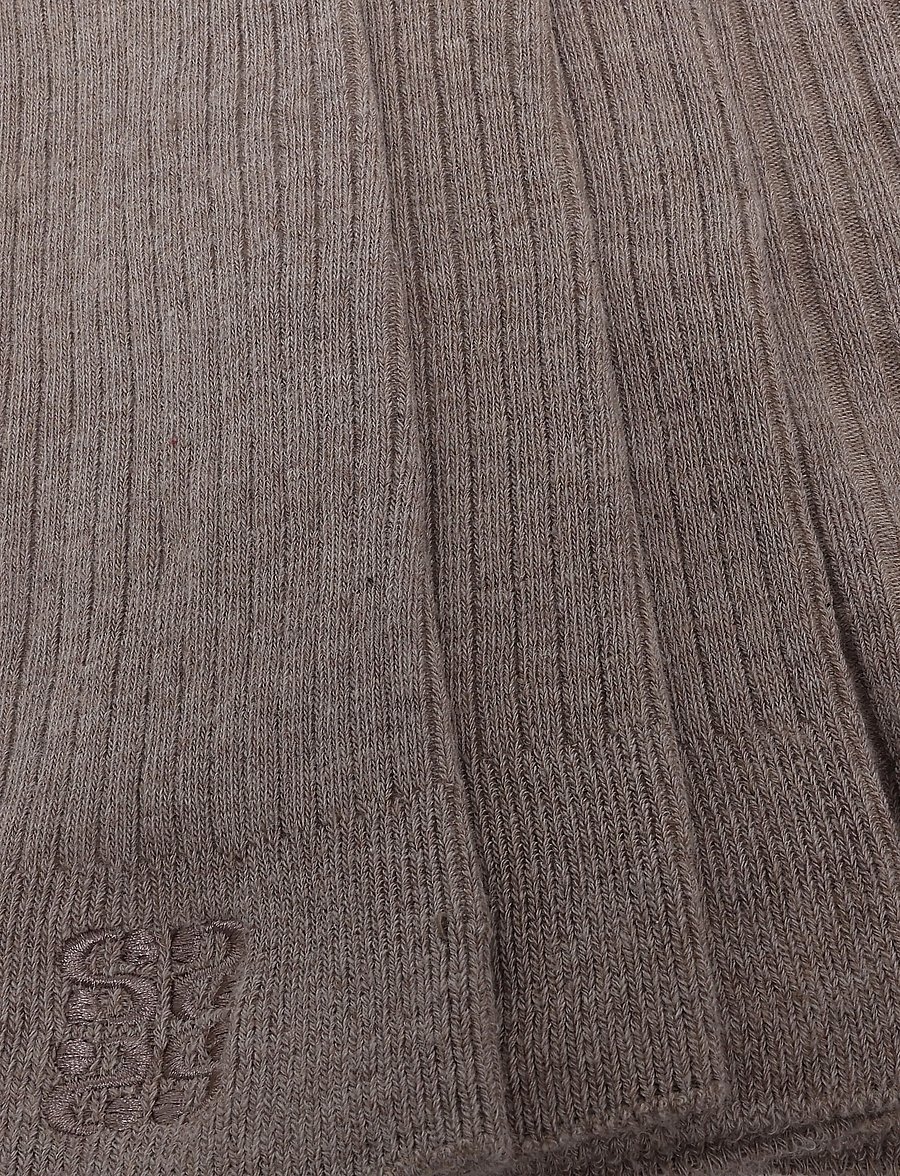 Sofie Schnoor - BEATHASW KNEE SOCK x 2 - kniestrümpfe - camel melange - 4