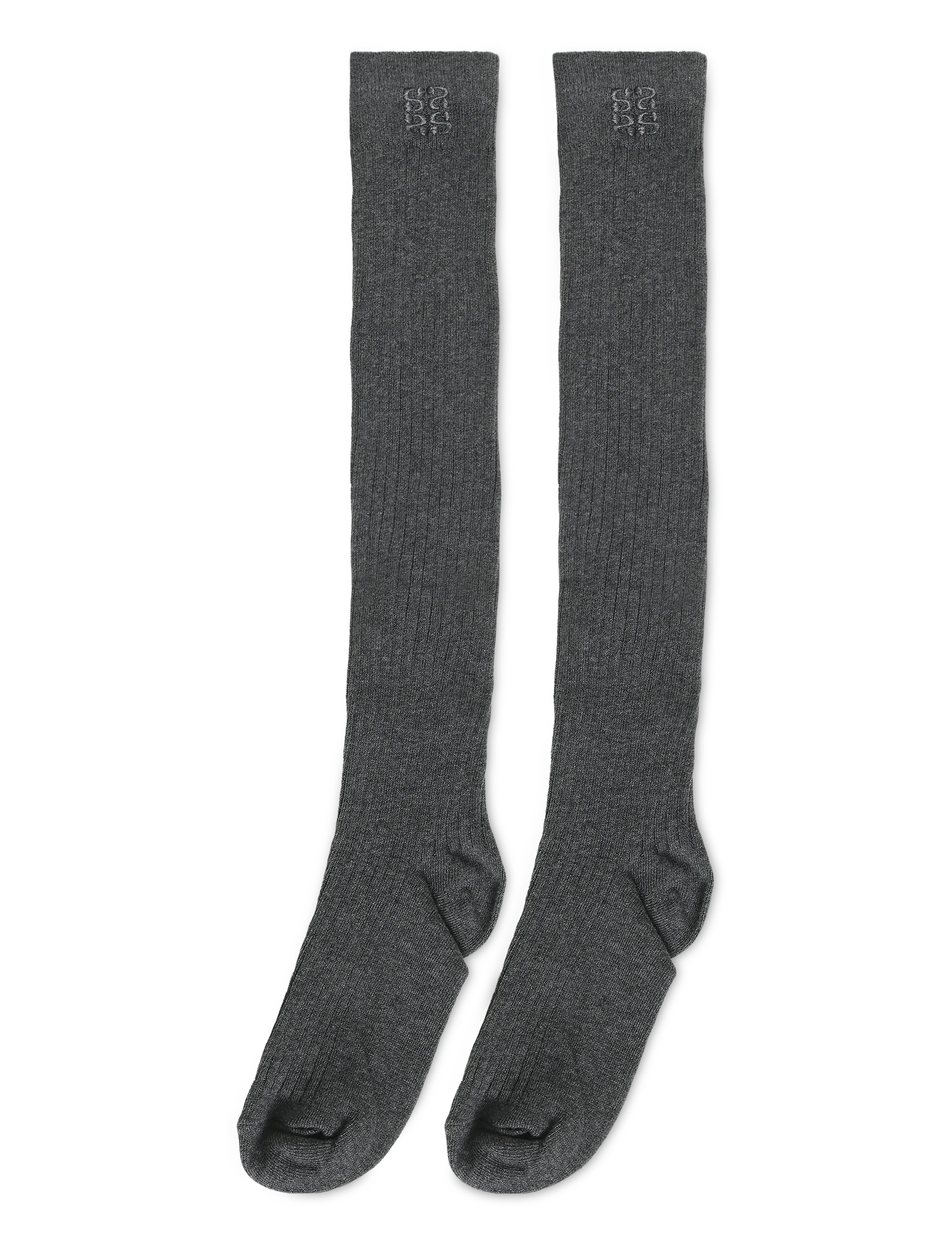 Sofie Schnoor - BEATHASW KNEE SOCK x 2 - kniestrümpfe - dark grey melange - 2