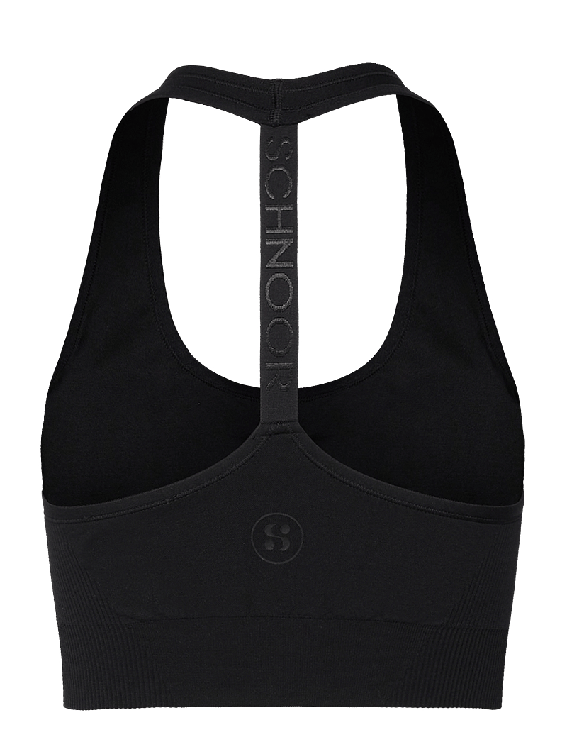 Sofie Schnoor - SIMONESPO SPORTS BRA - sports-bh'er - black - 2