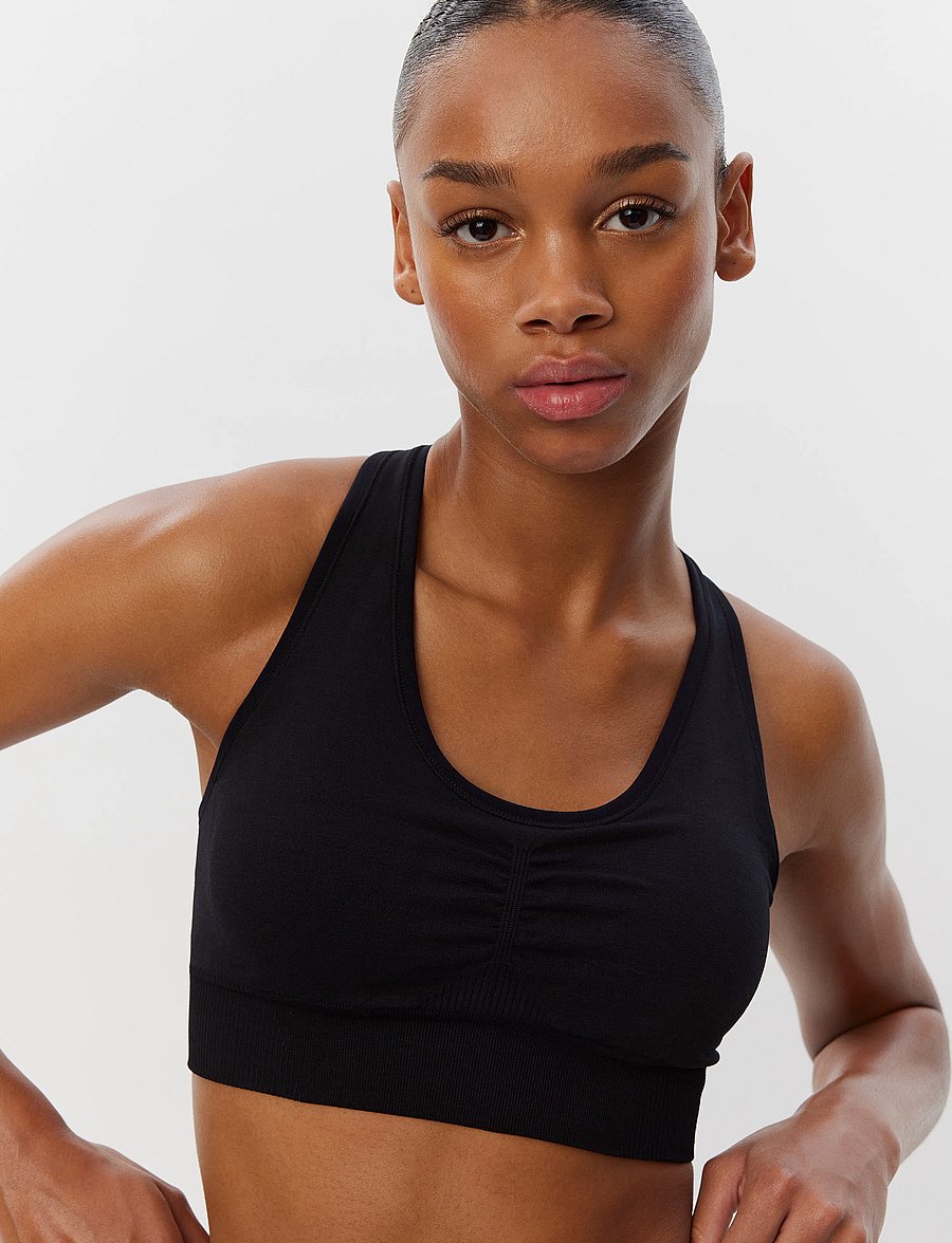 Sofie Schnoor - SIMONESPO SPORTS BRA - sports bras - black - 0