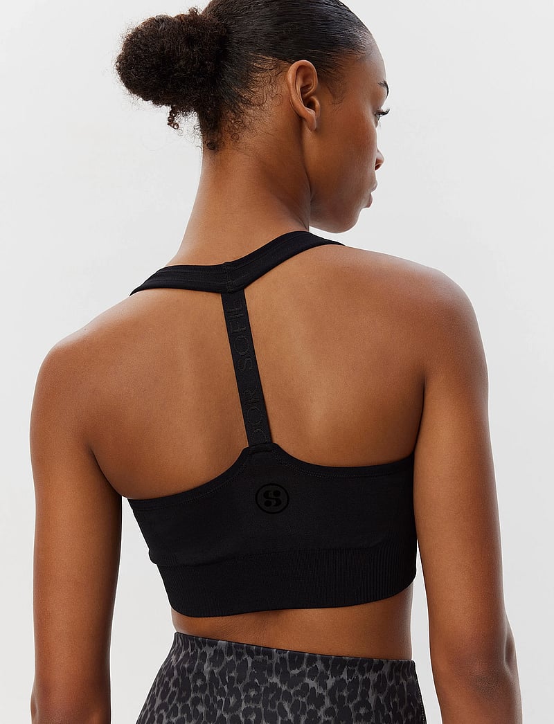 Sofie Schnoor - SIMONESPO SPORTS BRA - sports-bh'er - black - 3