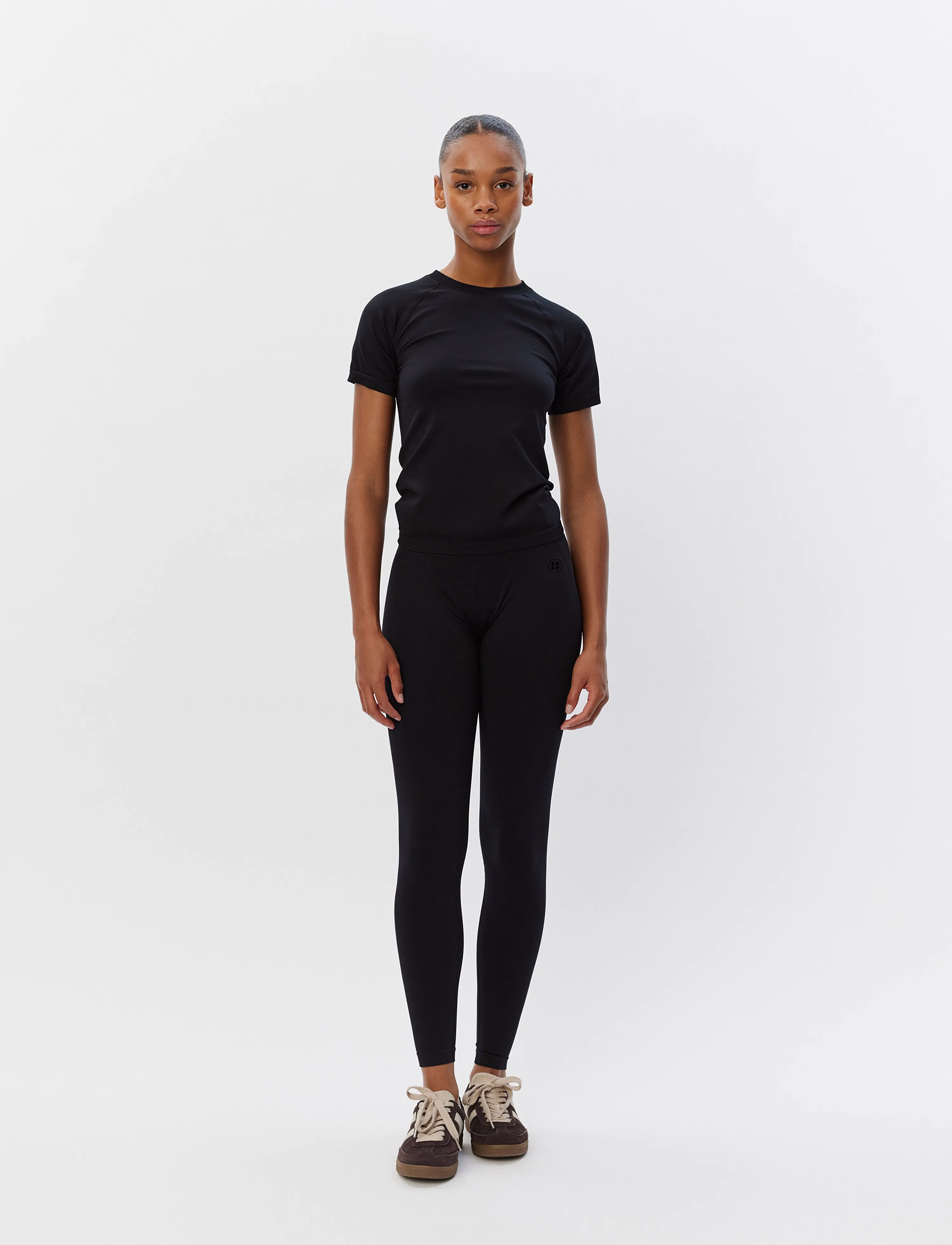 Sofie Schnoor Kalliespo T-Shirt, L, Black, Sports Overdele & T-shirts > Sport T-shirts, Dame