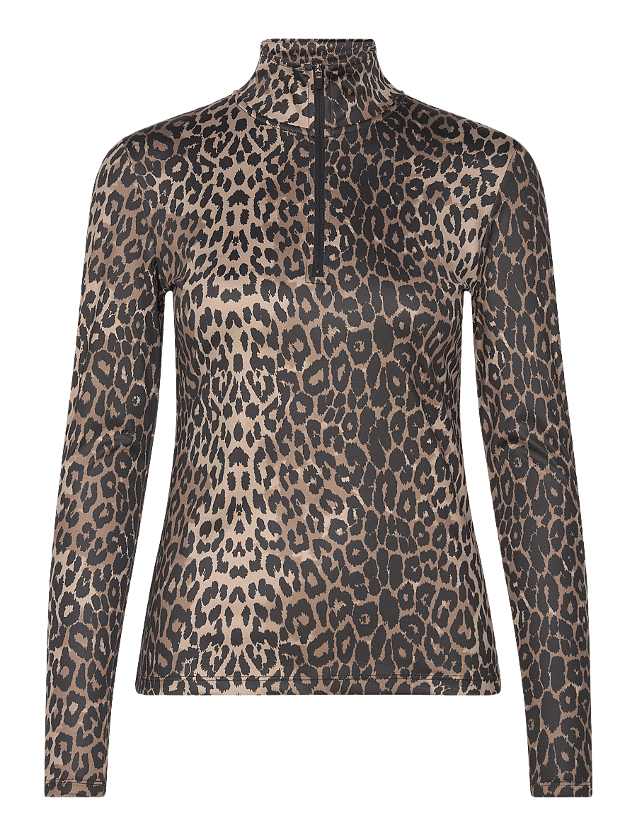 Sofie Schnoor - MALLORYSW BLOUSE LONG SLEEVE - oberteile & t-shirts - leopard - 0