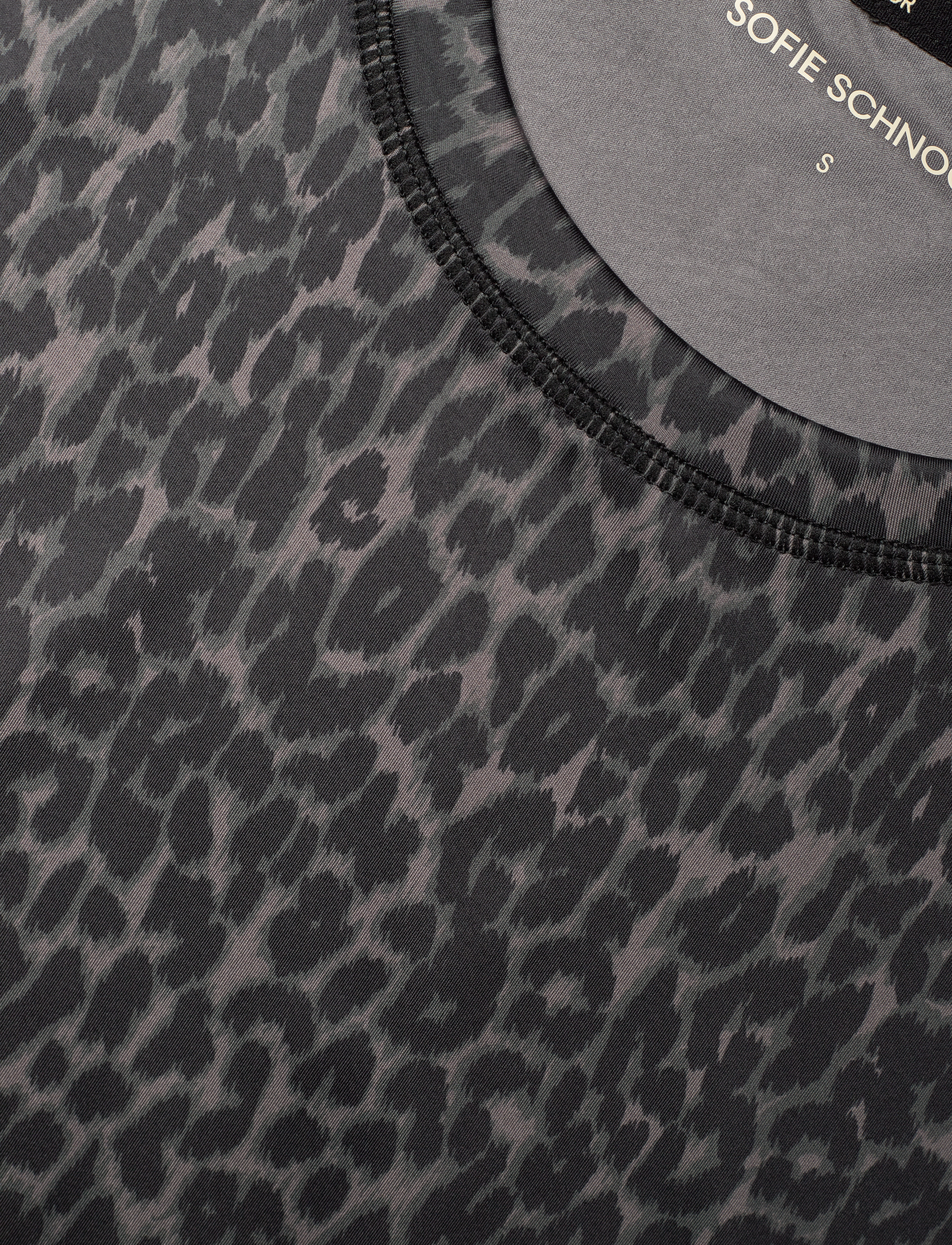 Sofie Schnoor - FIOLASPO T-SHIRT - grey leopard - 5