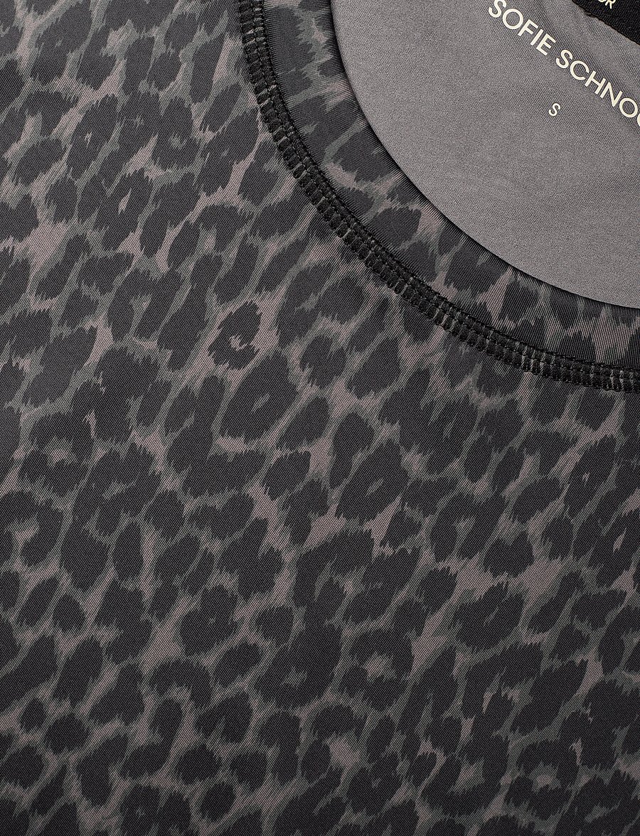 Sofie Schnoor - FIOLASPO T-SHIRT - grey leopard - 5