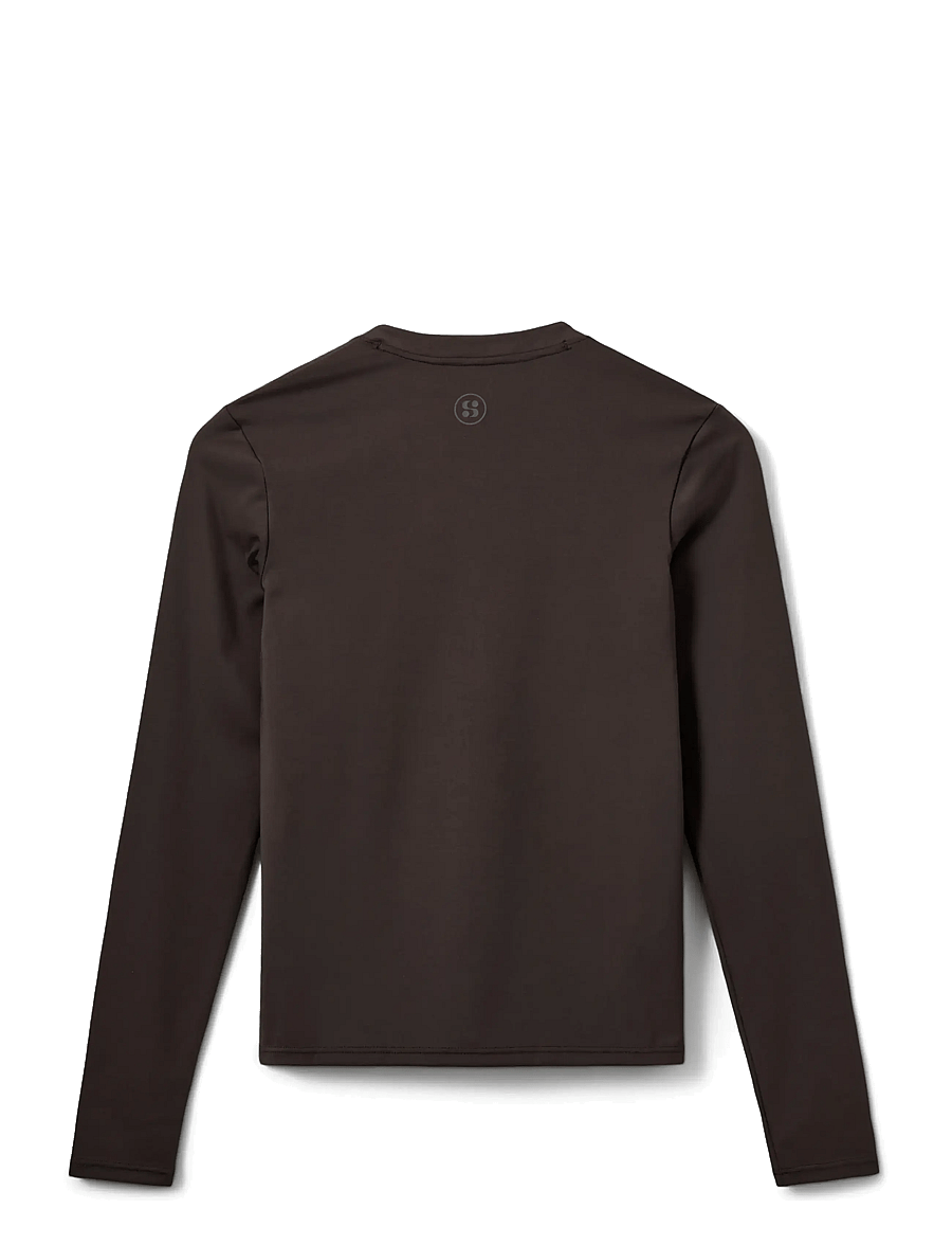 Sofie Schnoor - JayaSPO Zip Blouse - spordijakid - dark brown - 1