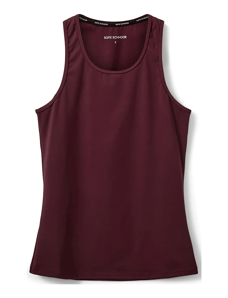 Sofie Schnoor - JANETSPO TOP - toppe & t-shirts - burgundy - 0