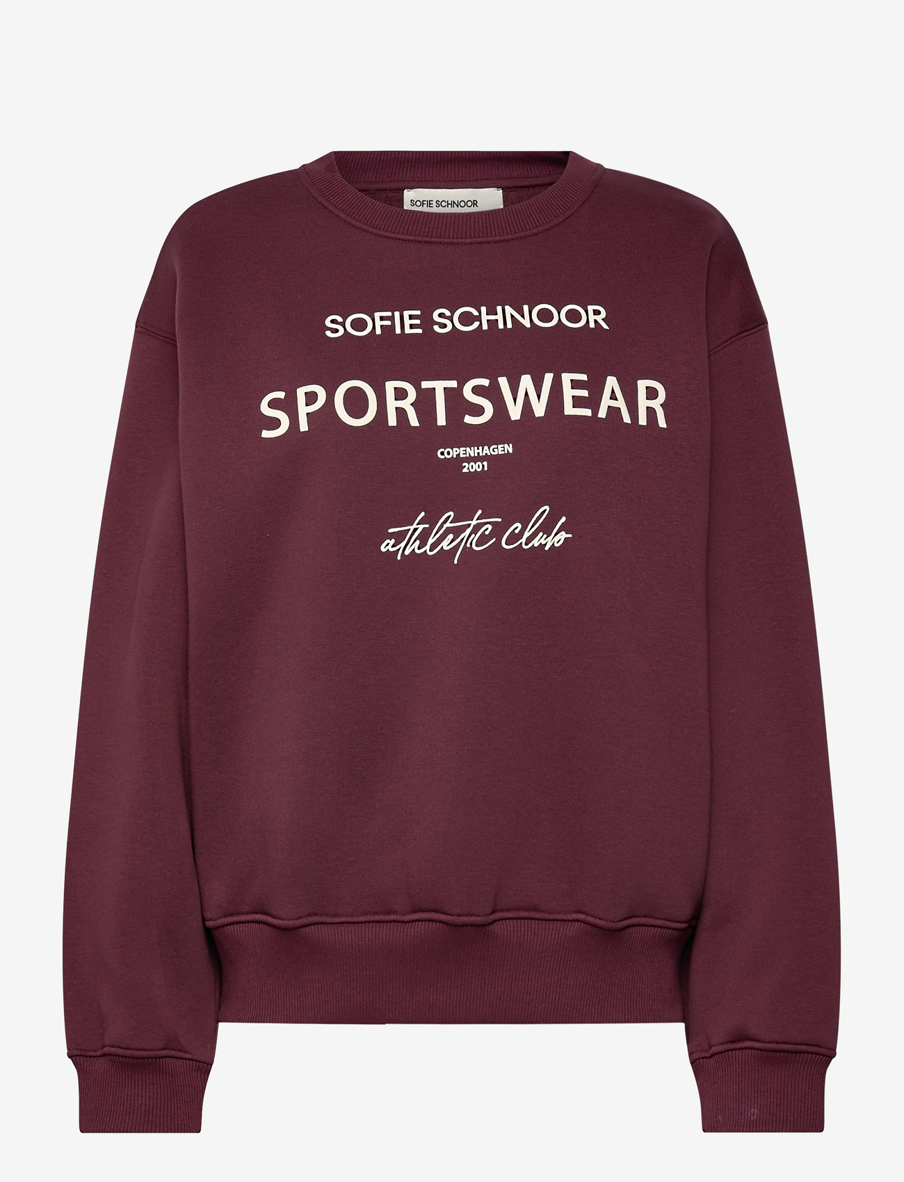 Sofie Schnoor - LUISASW SWEATSHIRT - dressipluusid - burgundy - 0