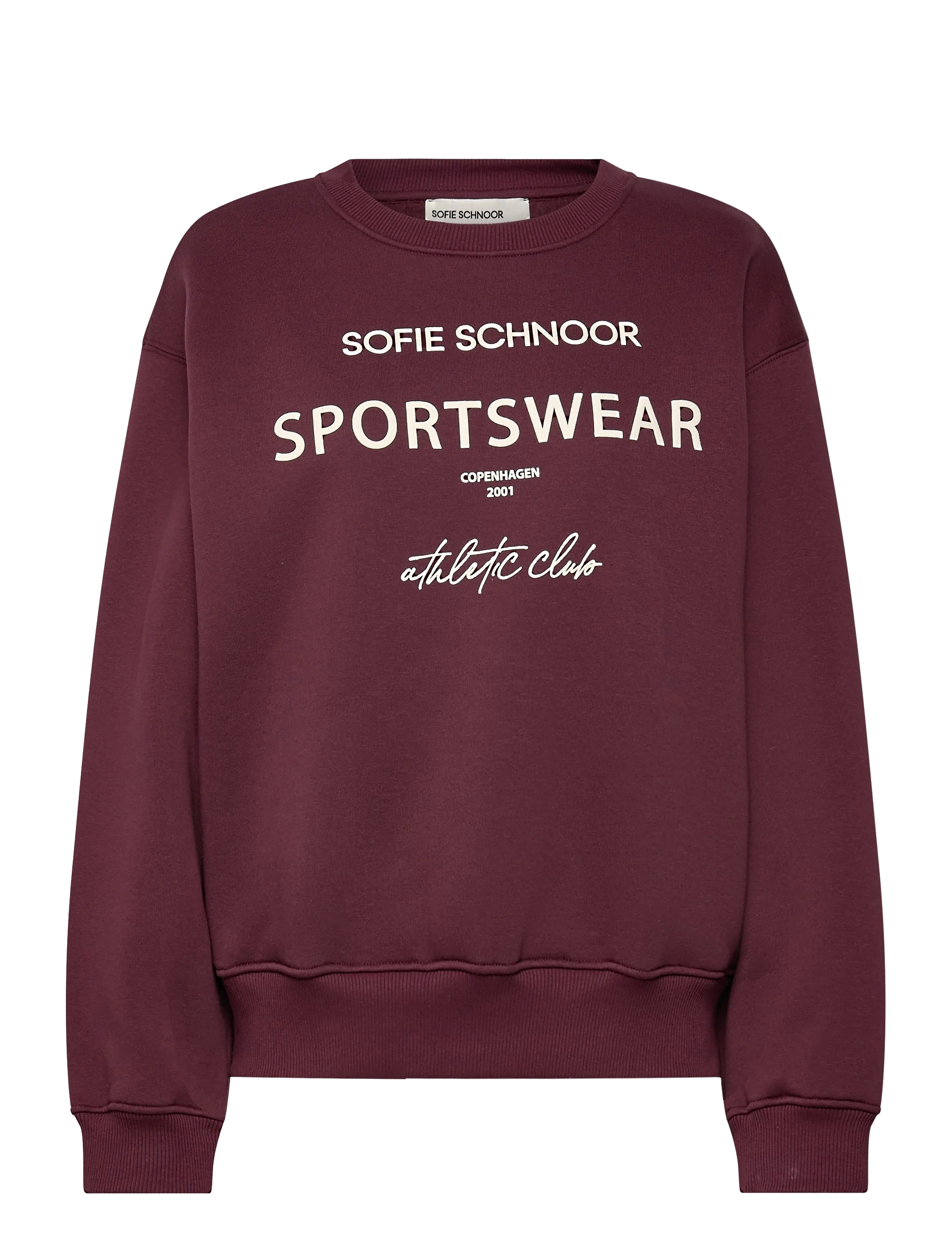 Sofie Schnoor LUISASW SWEATSHIRT - Tøj - BURGUNDY / burgundy