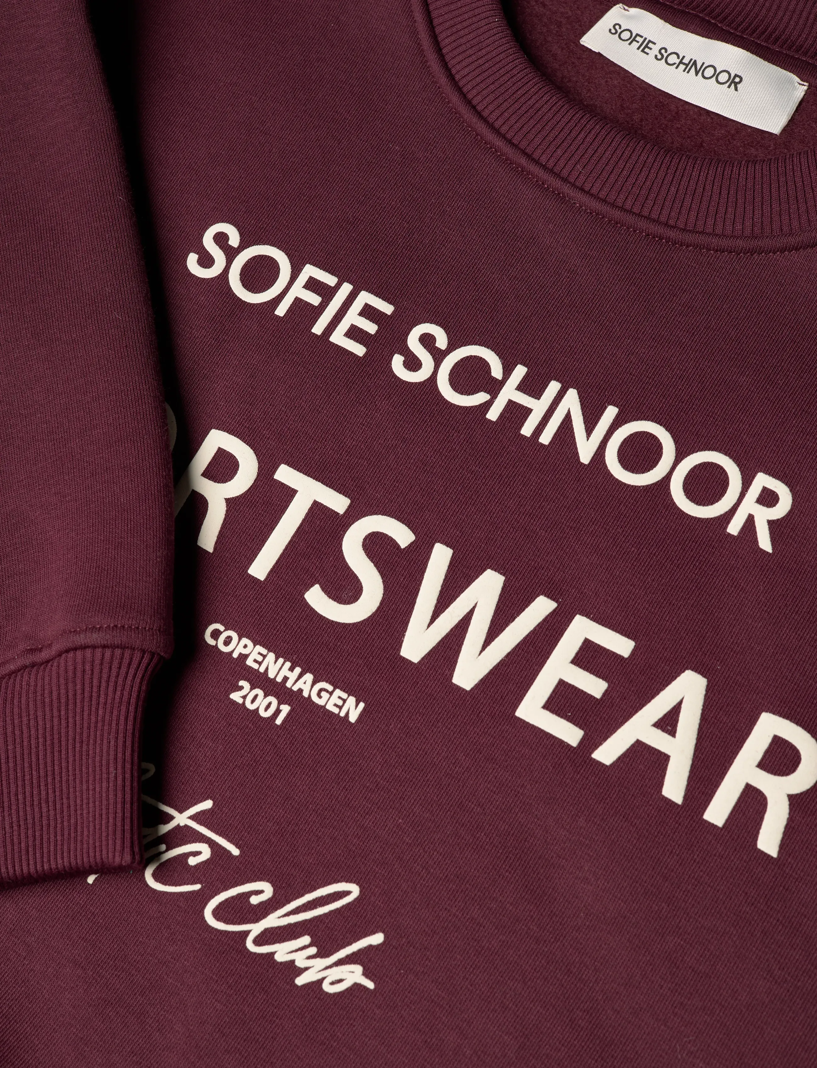 Sofie Schnoor - LUISASW SWEATSHIRT - sweatshirts - burgundy - 2