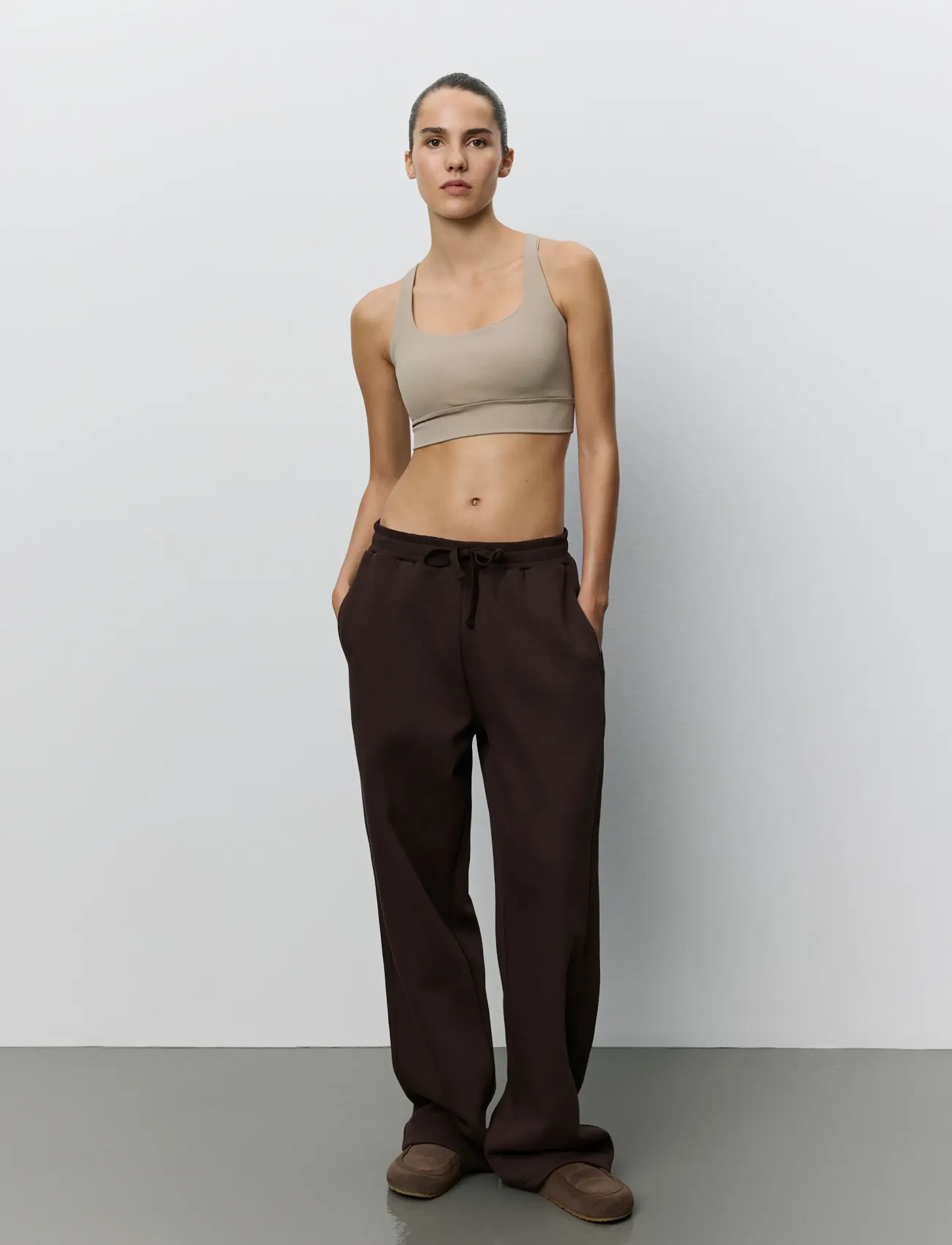 Sofie Schnoor Josiespo Sports Bra, XS, Sport Clothing, Beige - Bras All, Frauen
