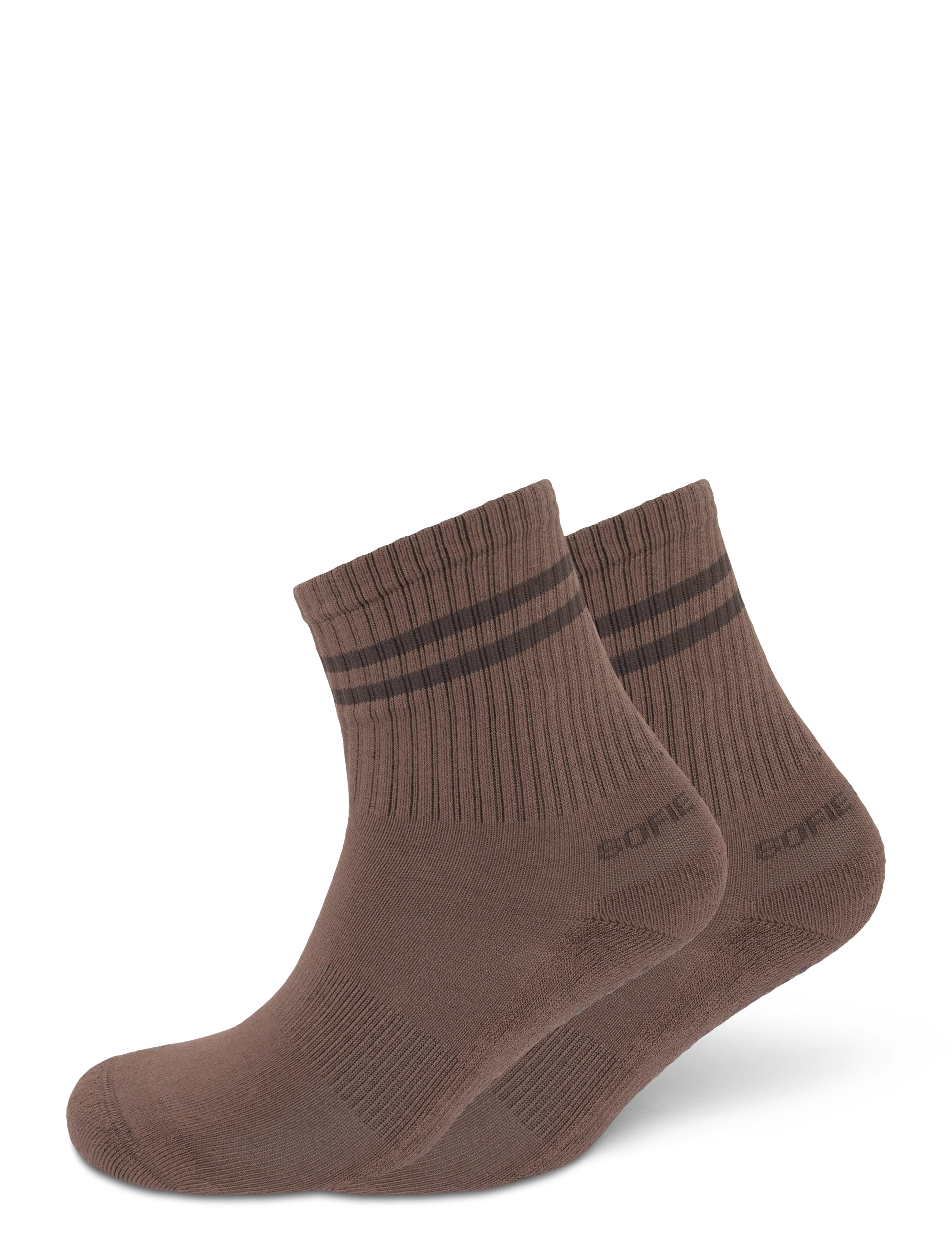 Sofie Schnoor SOFFISPO SOCKS WITH GRIP - Kleidung - DEER / brown