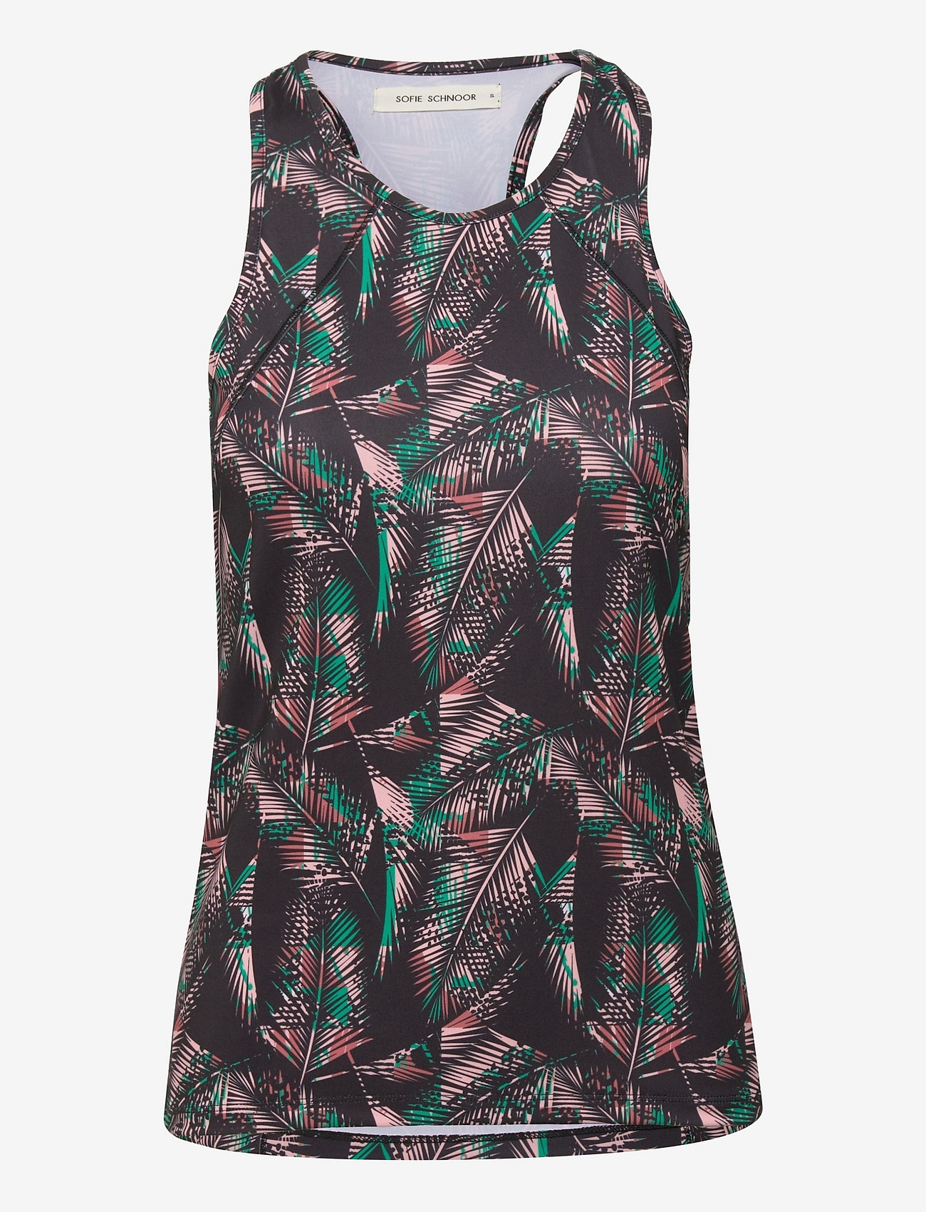 Sofie Schnoor - Top - Ærmeløse toppe - palm print - 0