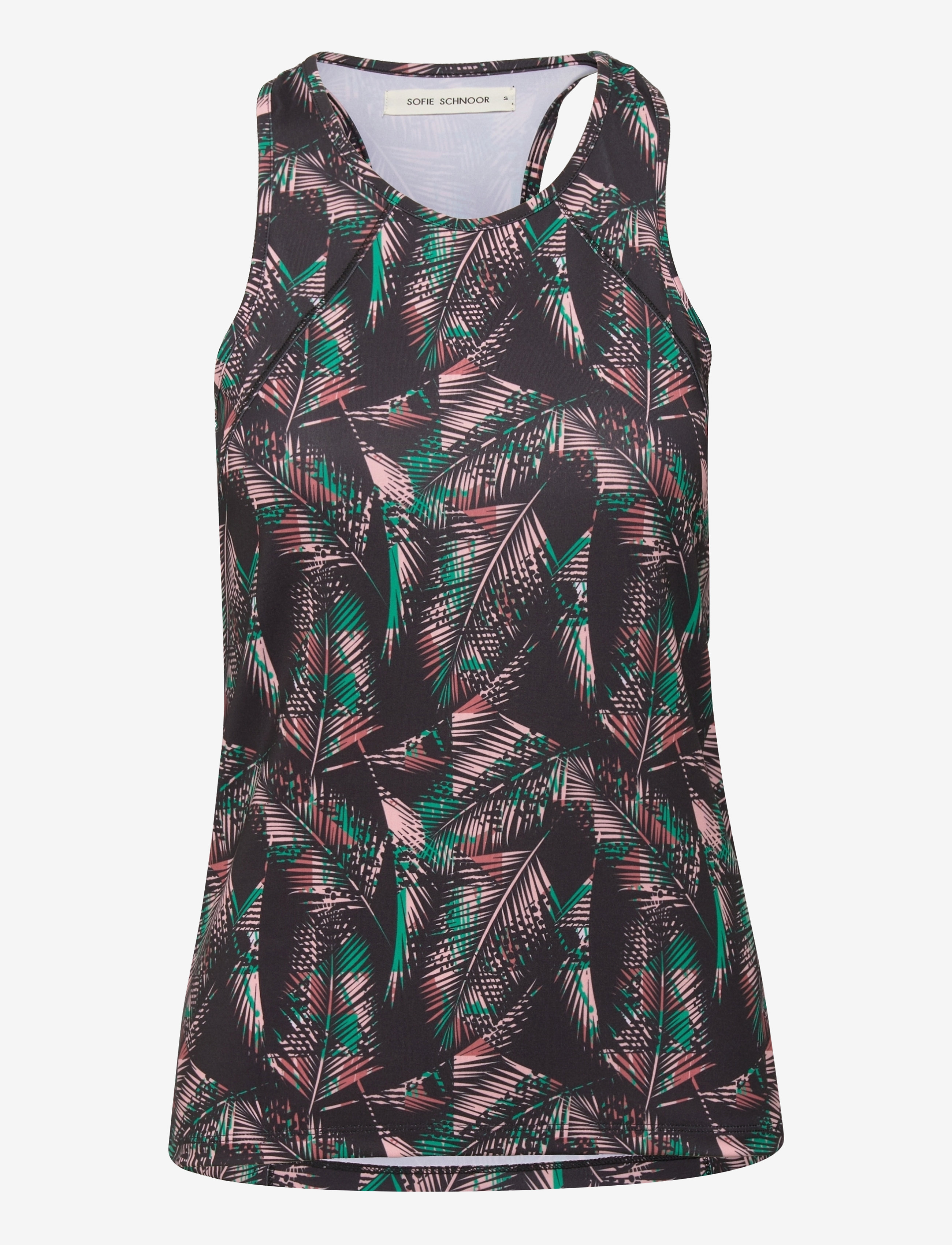 Sofie Schnoor Top - Tøj - PALM PRINT / multi