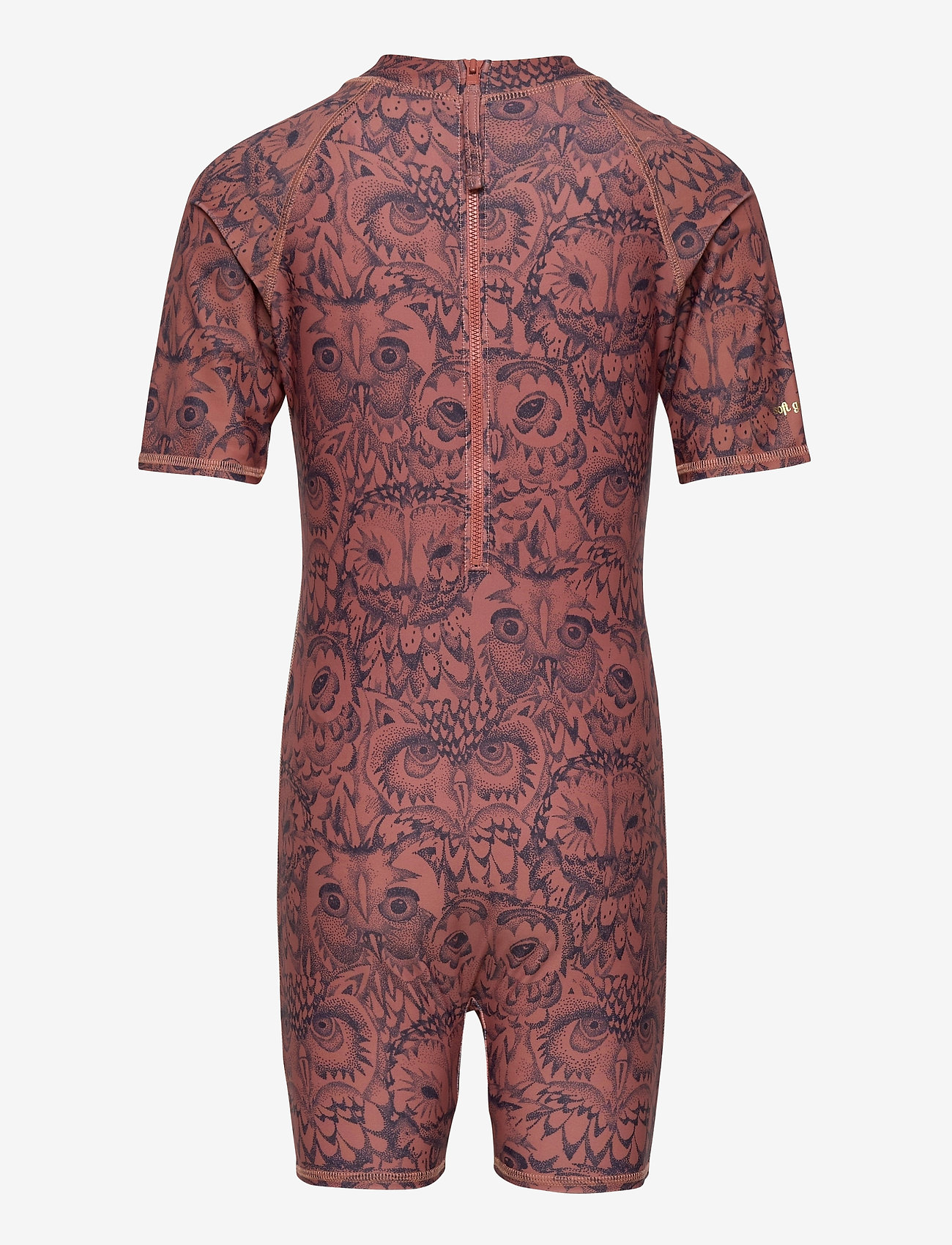 Soft Gallery - Rey Sunsuit - burlwood, aop owl - 1