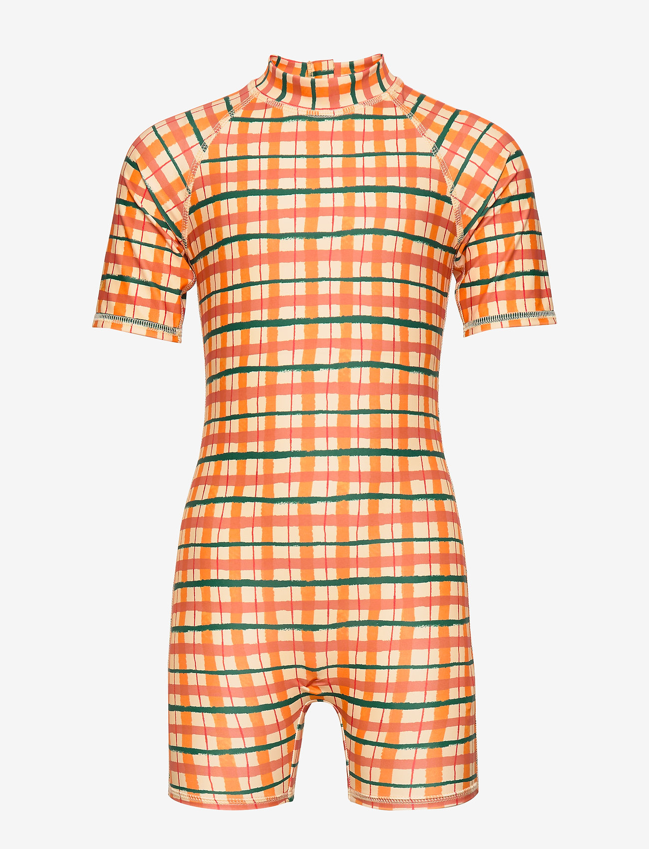 Rey Sunsuit - WINTER WHEAT, AOP CHECK