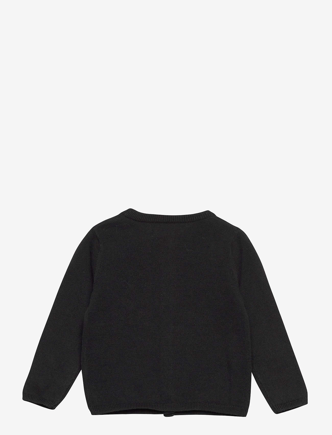 Soft Gallery - Carrie Cardigan - jet black, mini owl emb. - 1