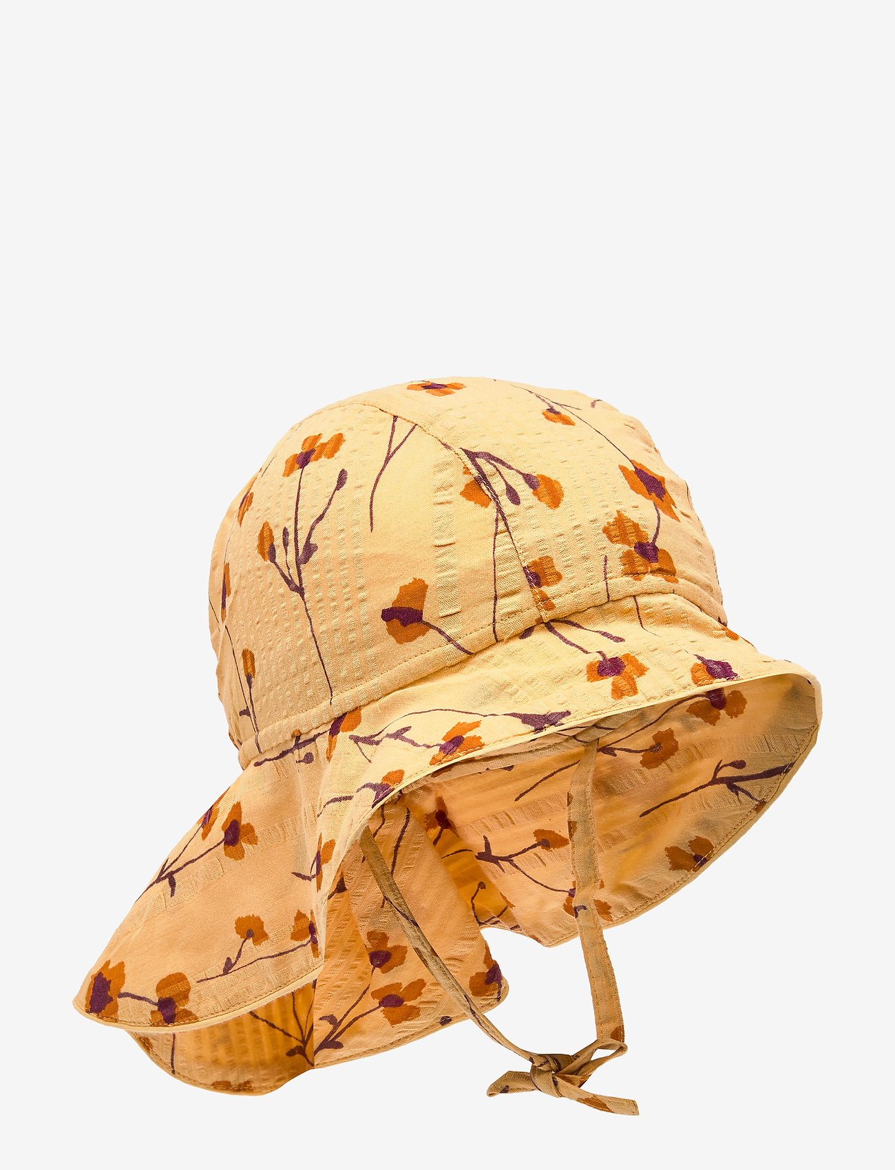 Soft Gallery - Val Hat - golden apricot, aop buttercup - 0