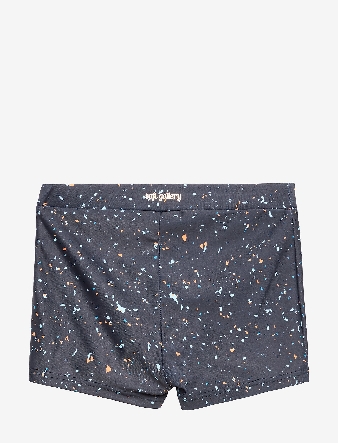 Soft Gallery - Don Swim Trunk - india ink, aop flakes mix - 1