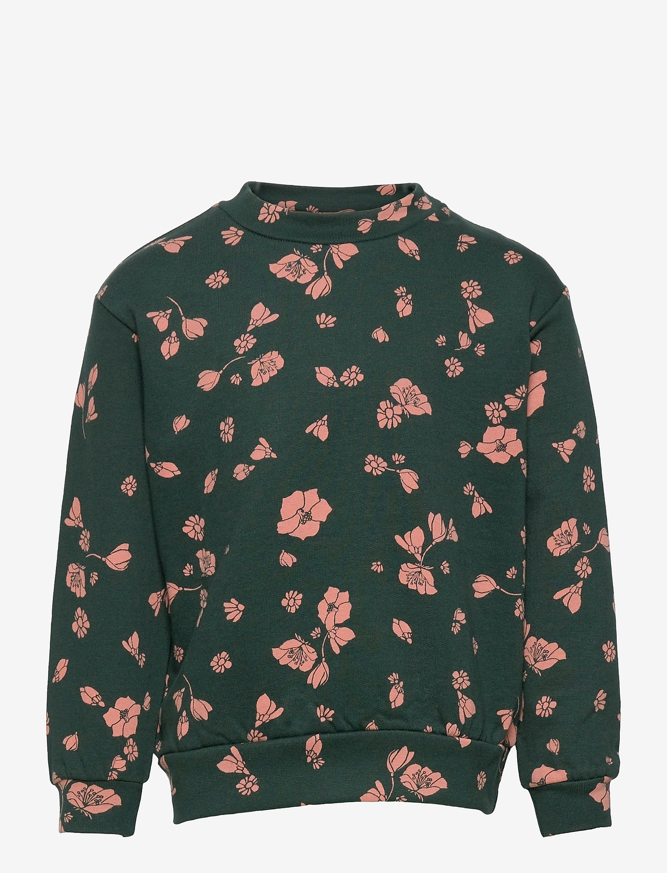 Soft Gallery - Garly Sweatshirt - pine grove, aop flowery - 0