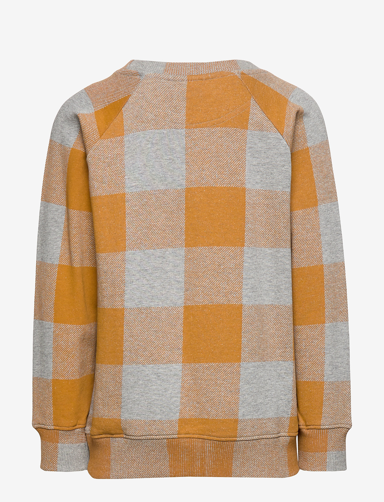 Soft Gallery - Chaz Sweatshirt - grey melange, aop plaid - 1