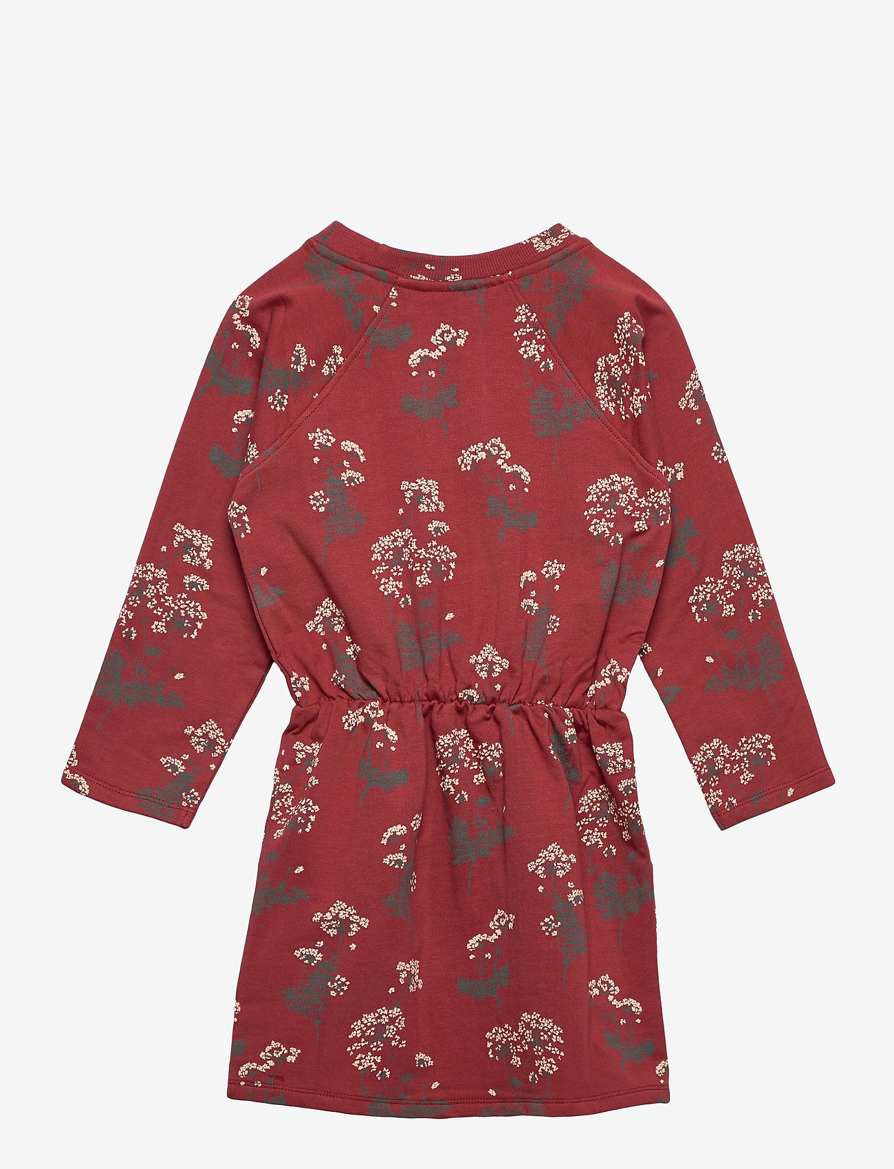 Soft Gallery - Janel Dress - red ochre, aop flourish - 1