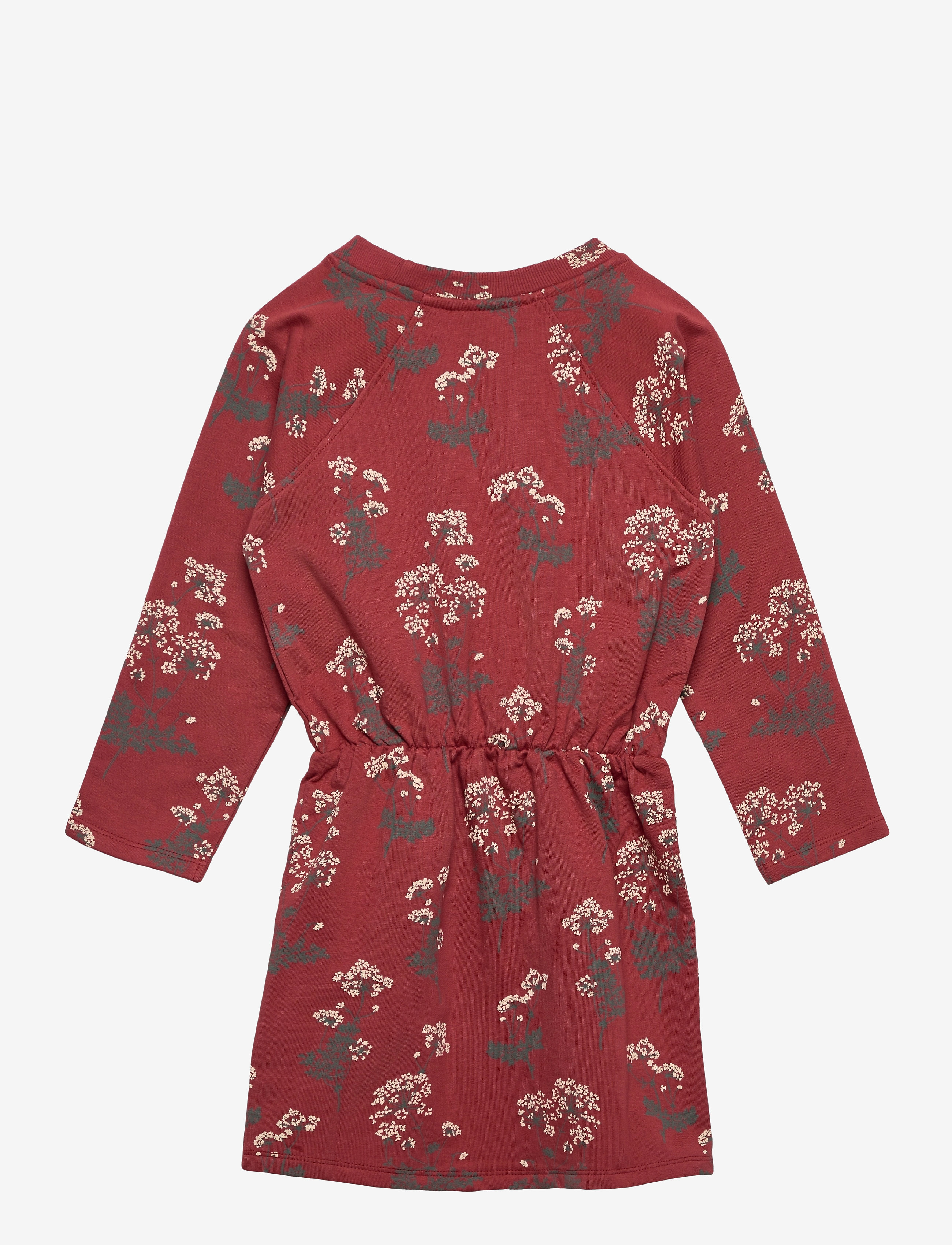 Soft Gallery - Janel Dress - red ochre, aop flourish - 1