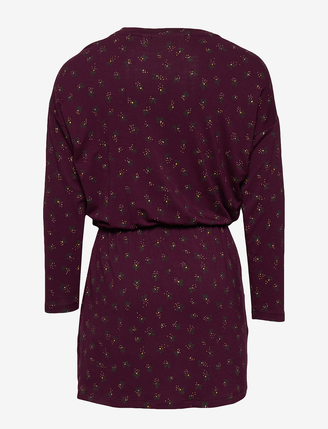 Soft Gallery - Vigdis Dress - fig, aop petals mini - 1