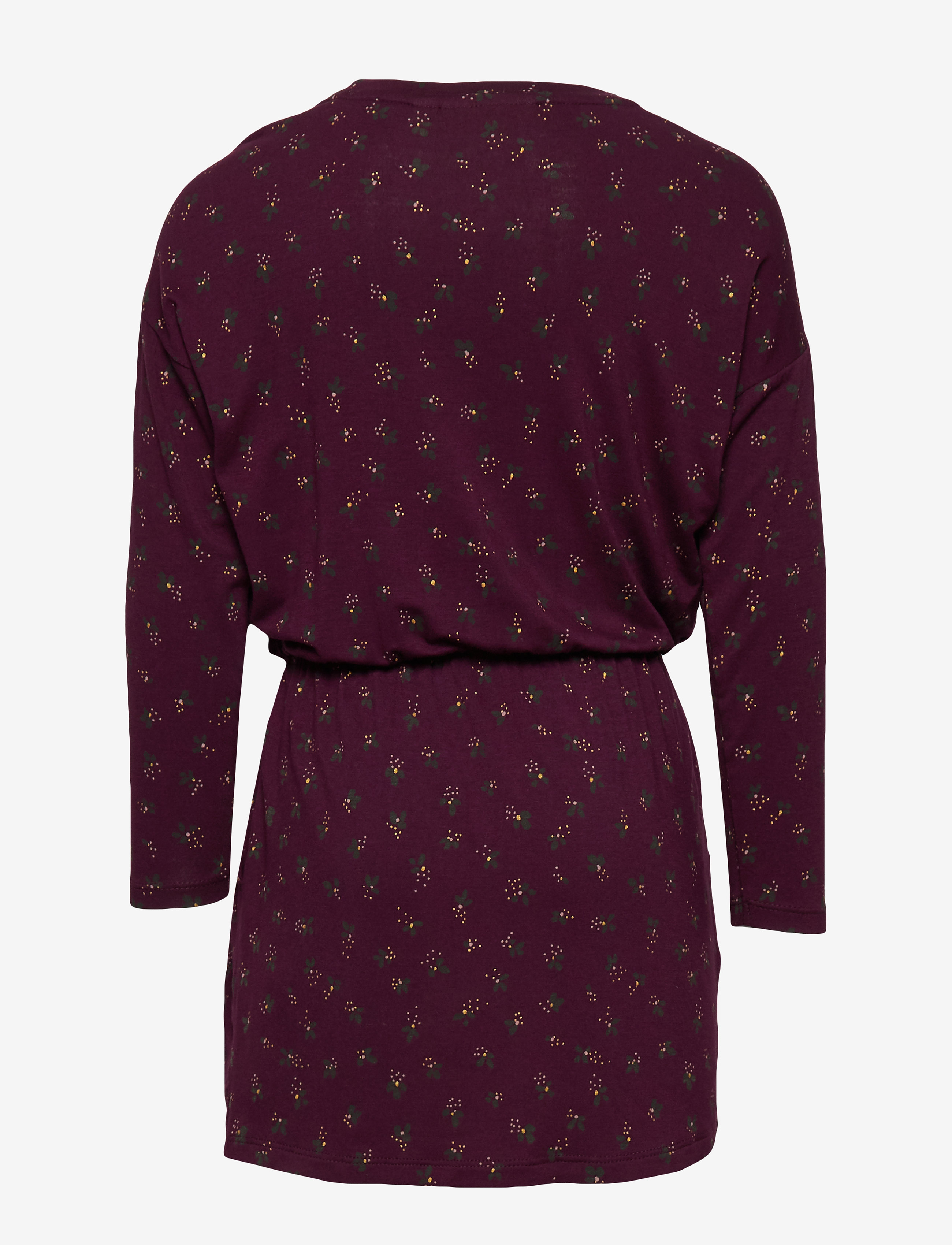 Soft Gallery - Vigdis Dress - fig, aop petals mini - 1