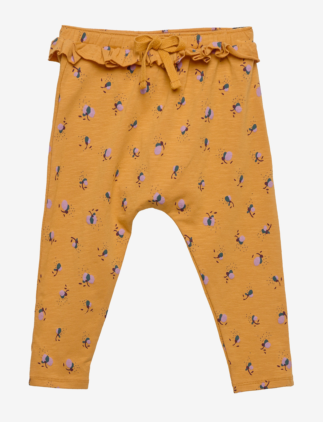 Soft Gallery - Cami Pants - inca gold, aop flowerbee small - 0