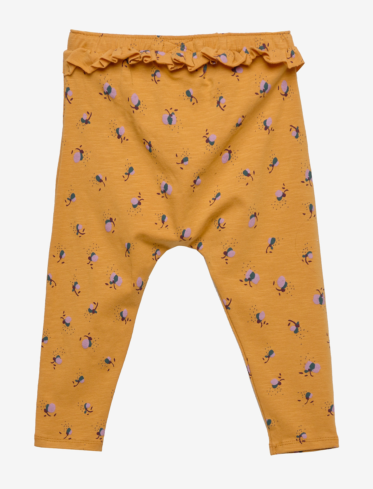 Soft Gallery - Cami Pants - inca gold, aop flowerbee small - 1