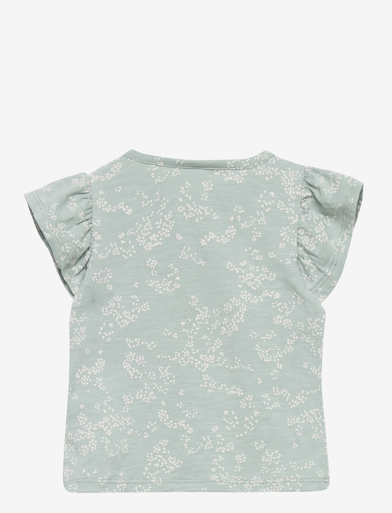 Soft Gallery - Baby Hilde T-shirt - kortærmede - abyss, aop flowerdust - 1