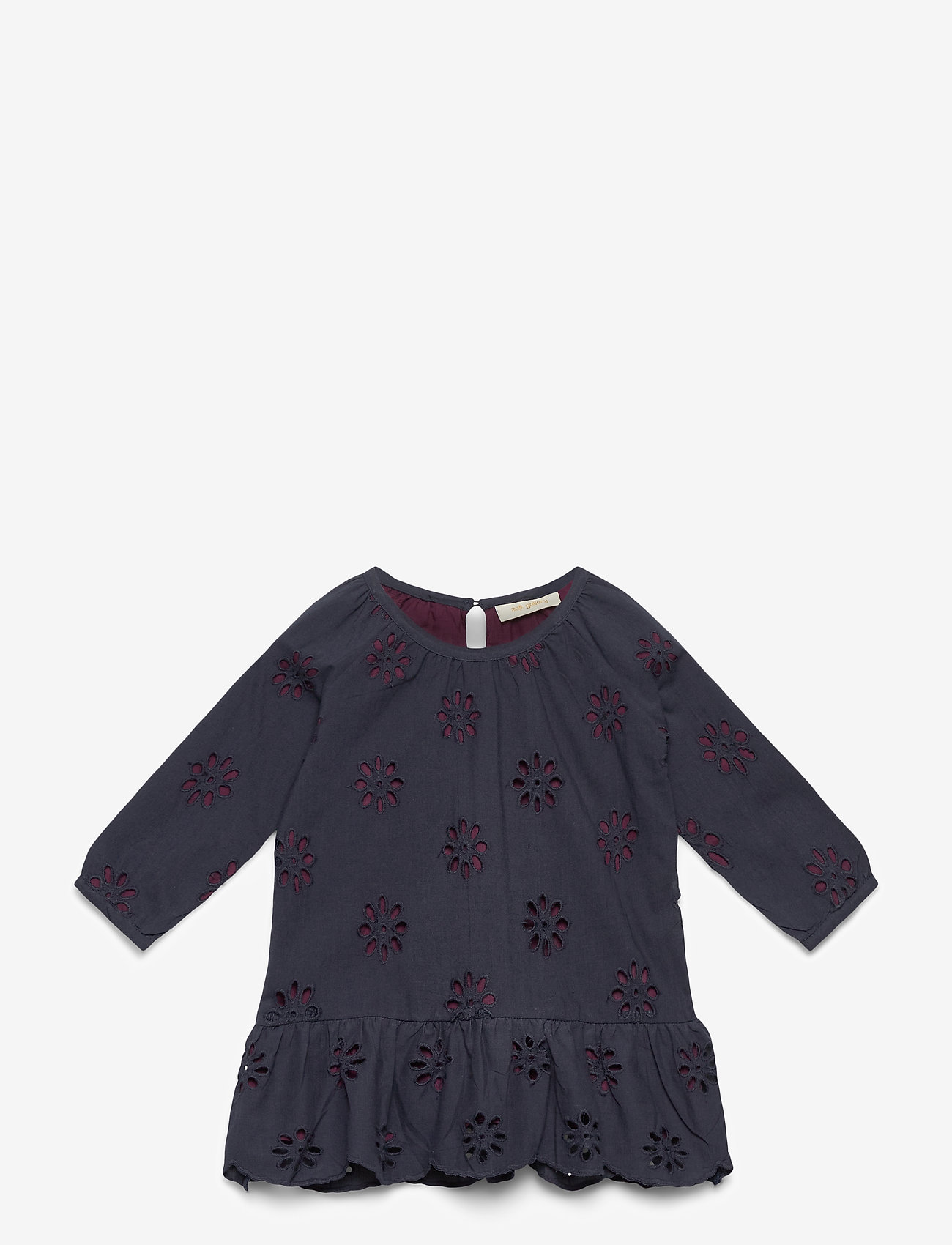 Soft Gallery - Gretchen Dress - long-sleeved baby dresses - anthracite - 0