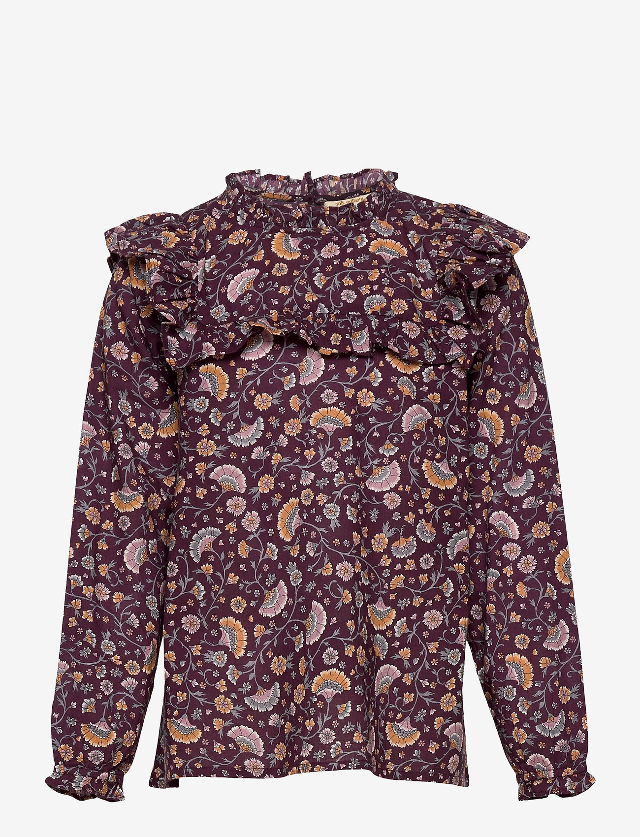 Soft Gallery - Gaxine Shirt - port royale, aop flower - 0