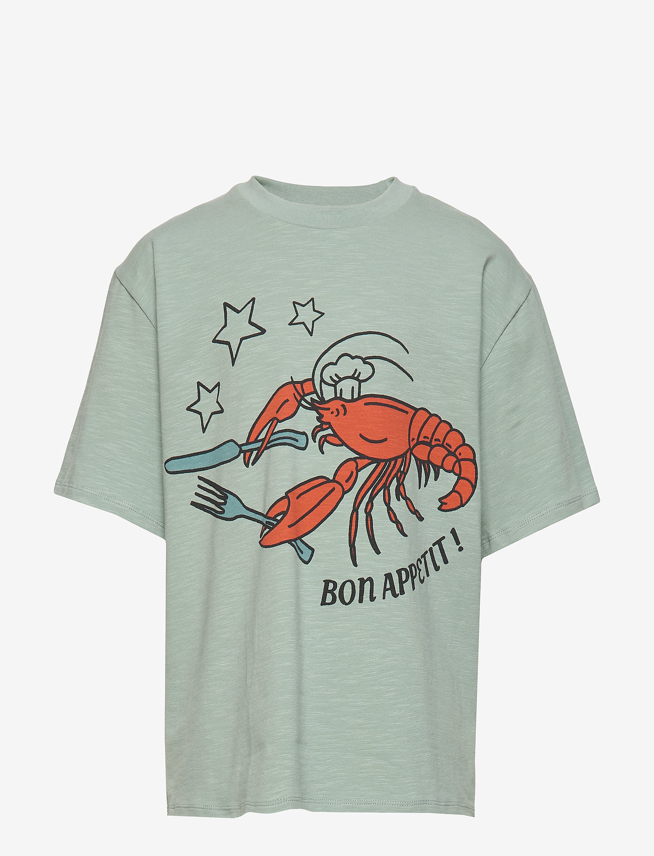 Soft Gallery - Asger T-shirt - jadeite, bon appetit - 0