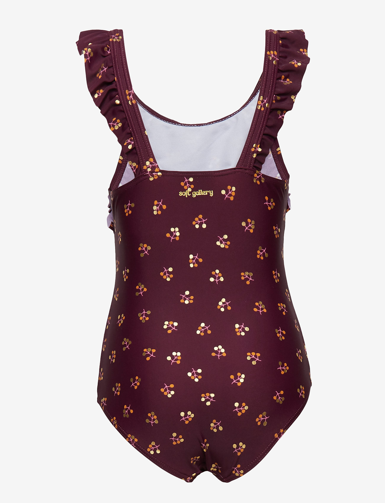 Soft Gallery - Ana Swimsuit - fig, aop winterberry small - 1