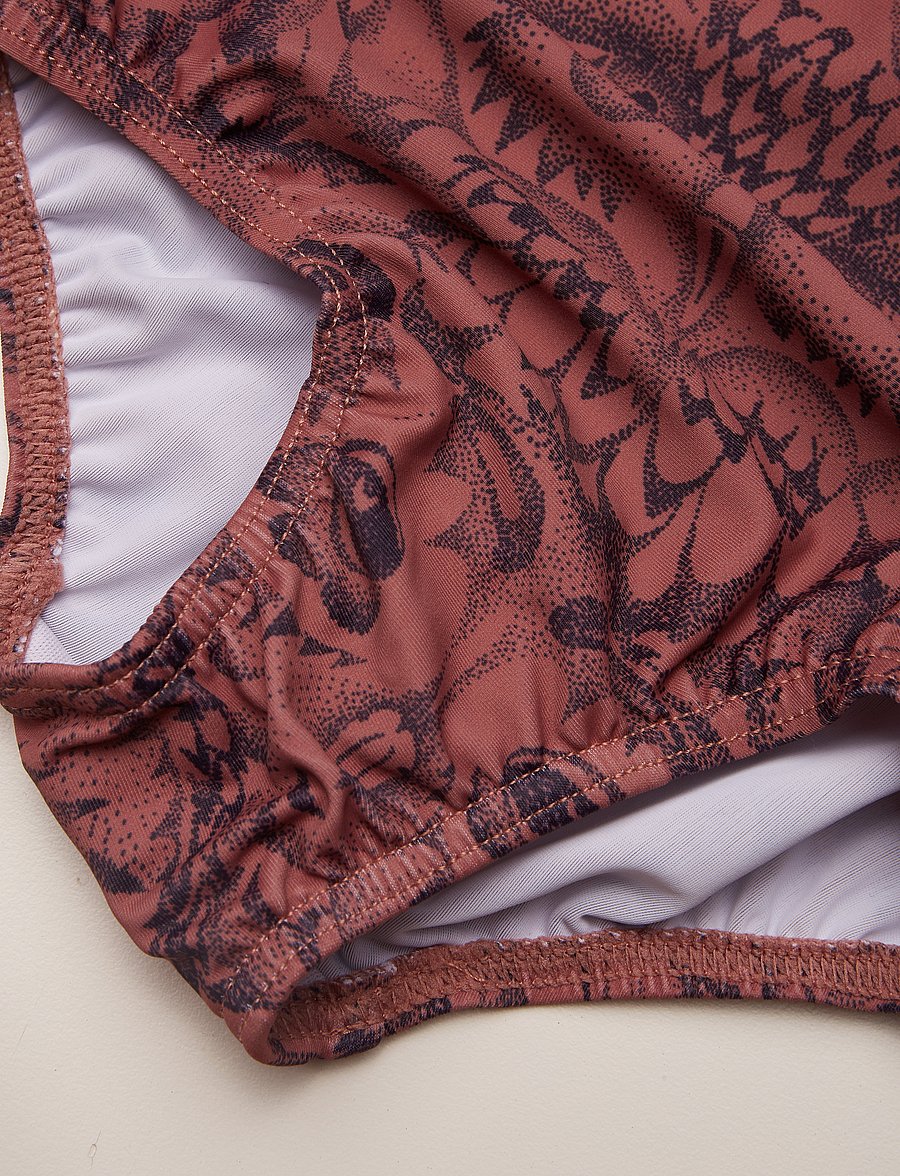 Soft Gallery - Baby Ana Swimsuit - uv-tøj - burlwood, aop owl - 3
