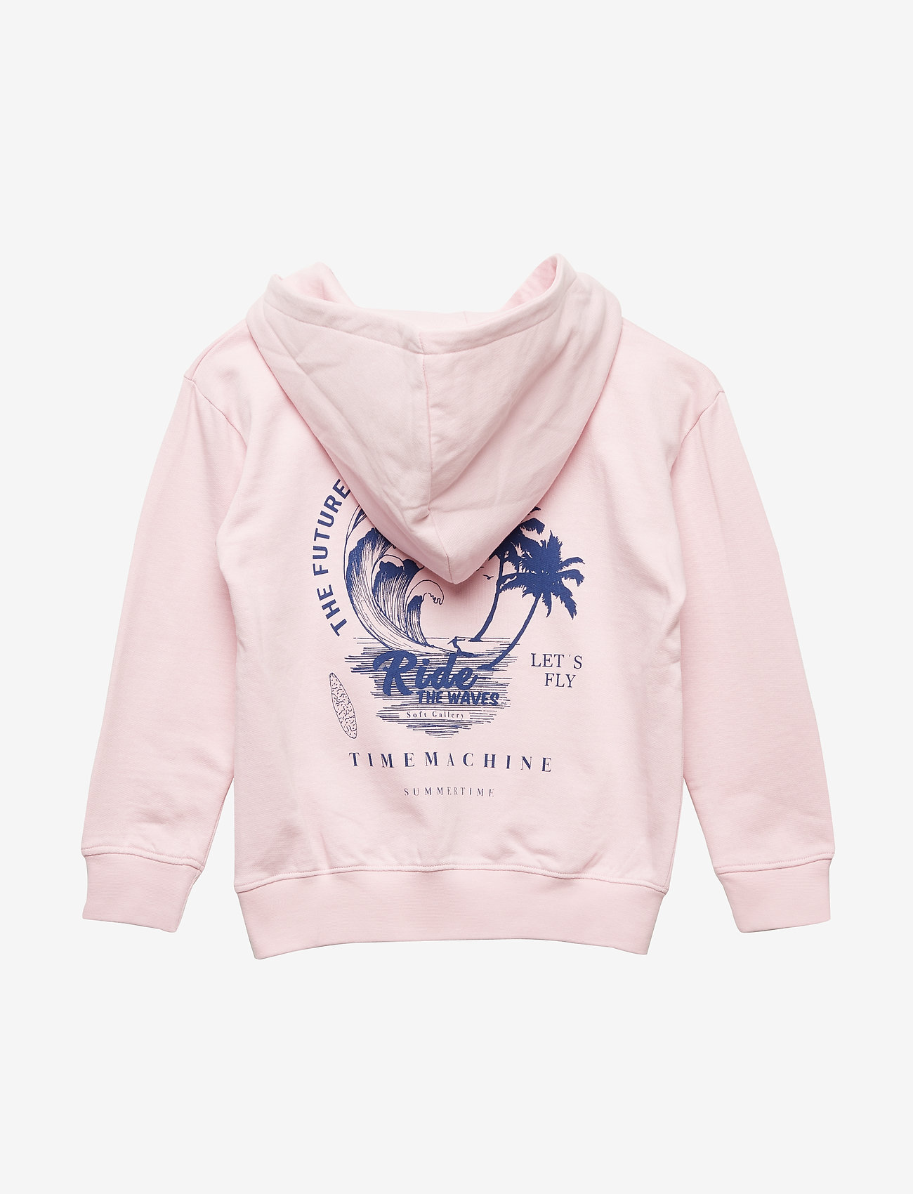 Soft Gallery - Bowie Hoodie - parfait pink, waverider - 2