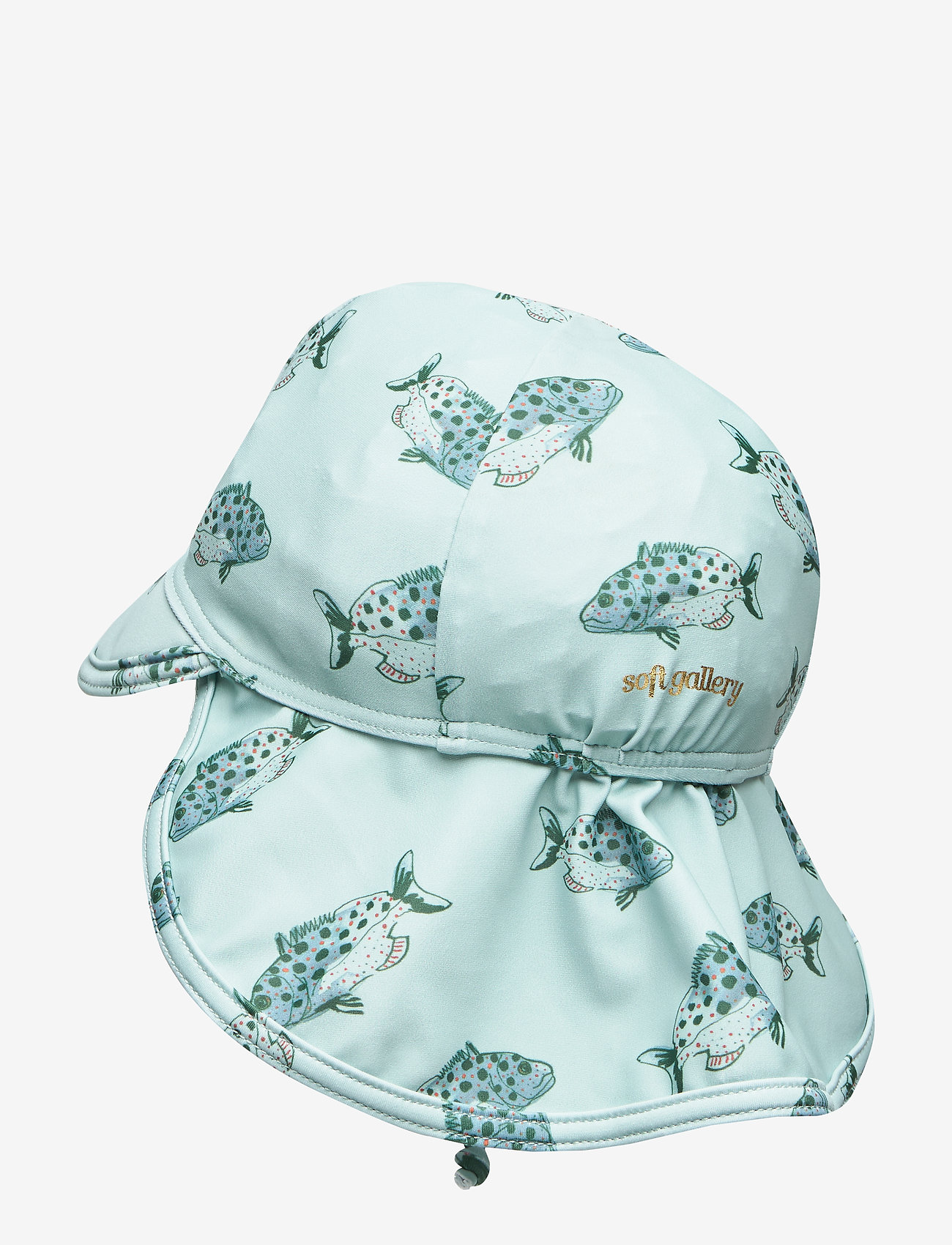 Soft Gallery - Alex Sun Hat - jadeite, aop spotfish - 1