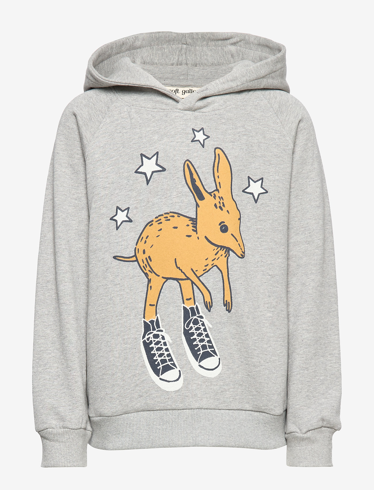 Soft Gallery - Siggi Hoodie - grey melange, hoppy - 0