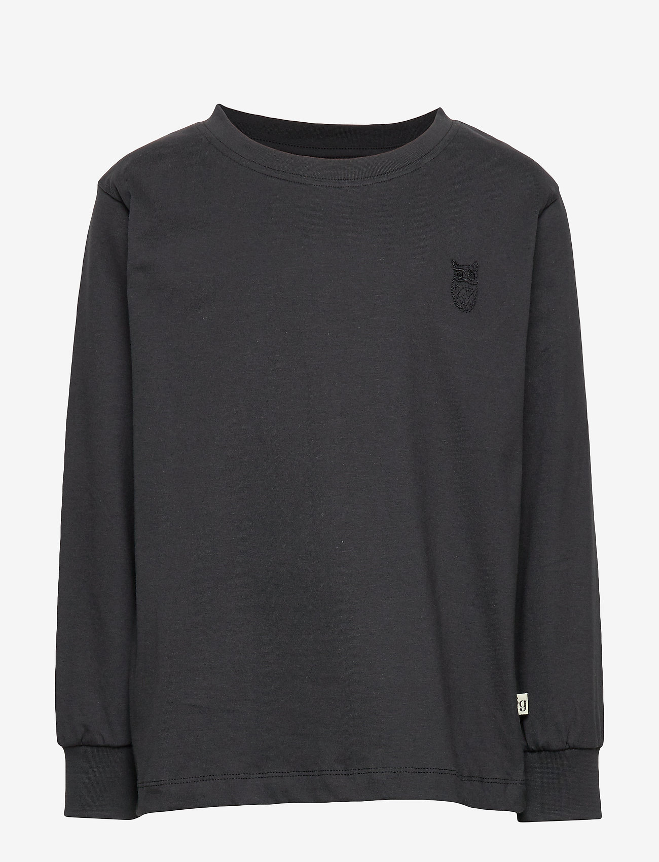 Soft Gallery - Benson T-shirt - phantom, mini owl emb. - 0