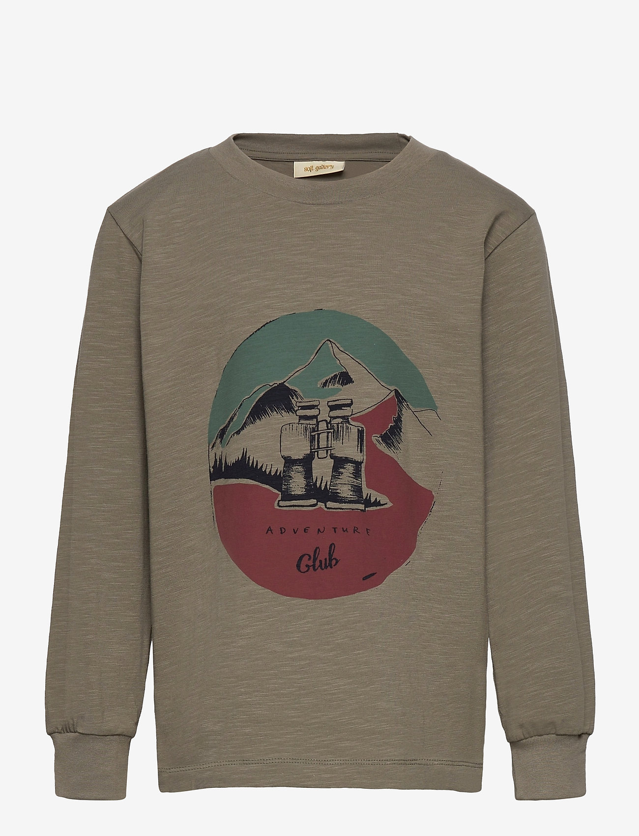 Soft Gallery - Benson T-shirt - vetiver, adventure club - 0