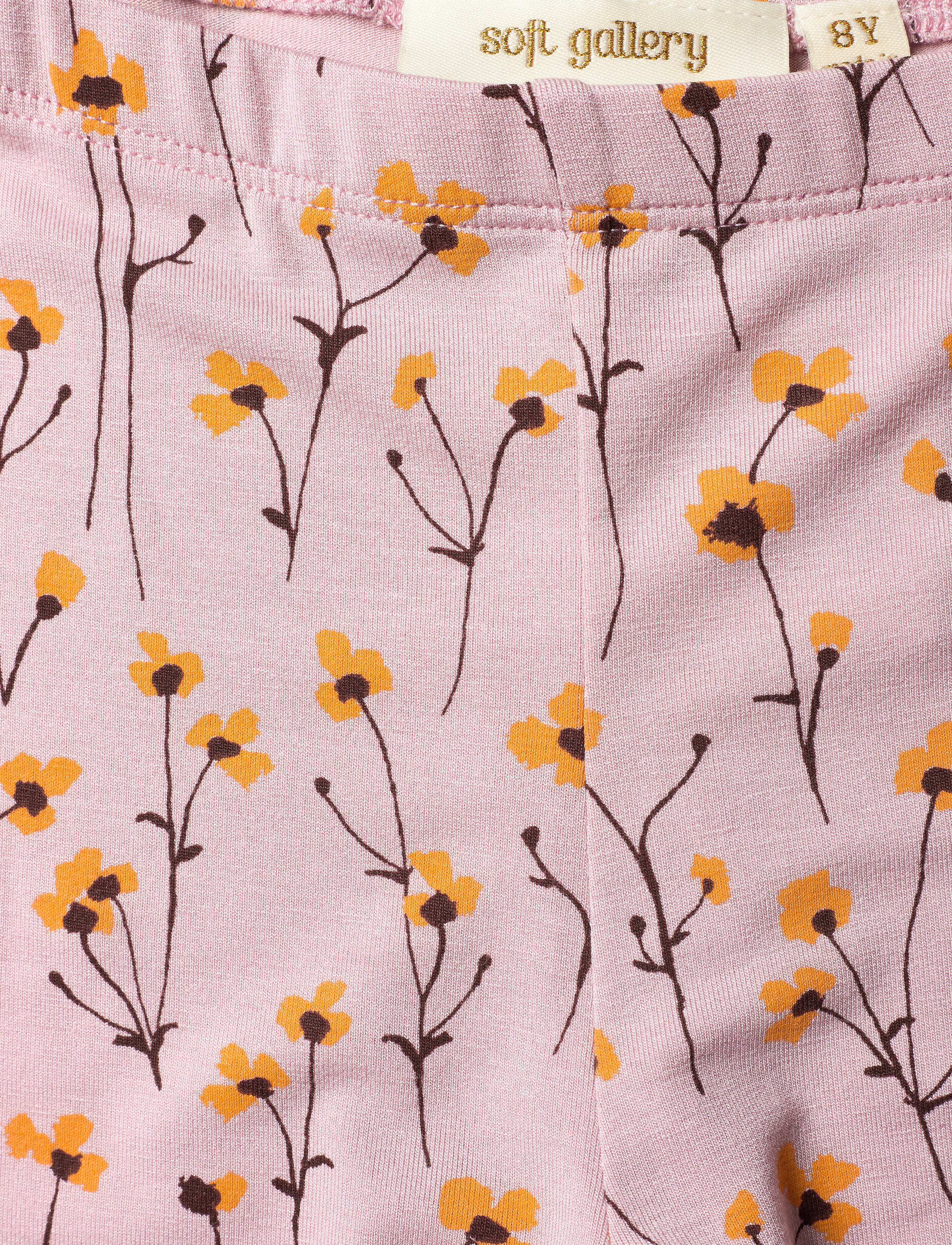 Soft Gallery - Paula Leggings - dawn pink, aop buttercup s - 2