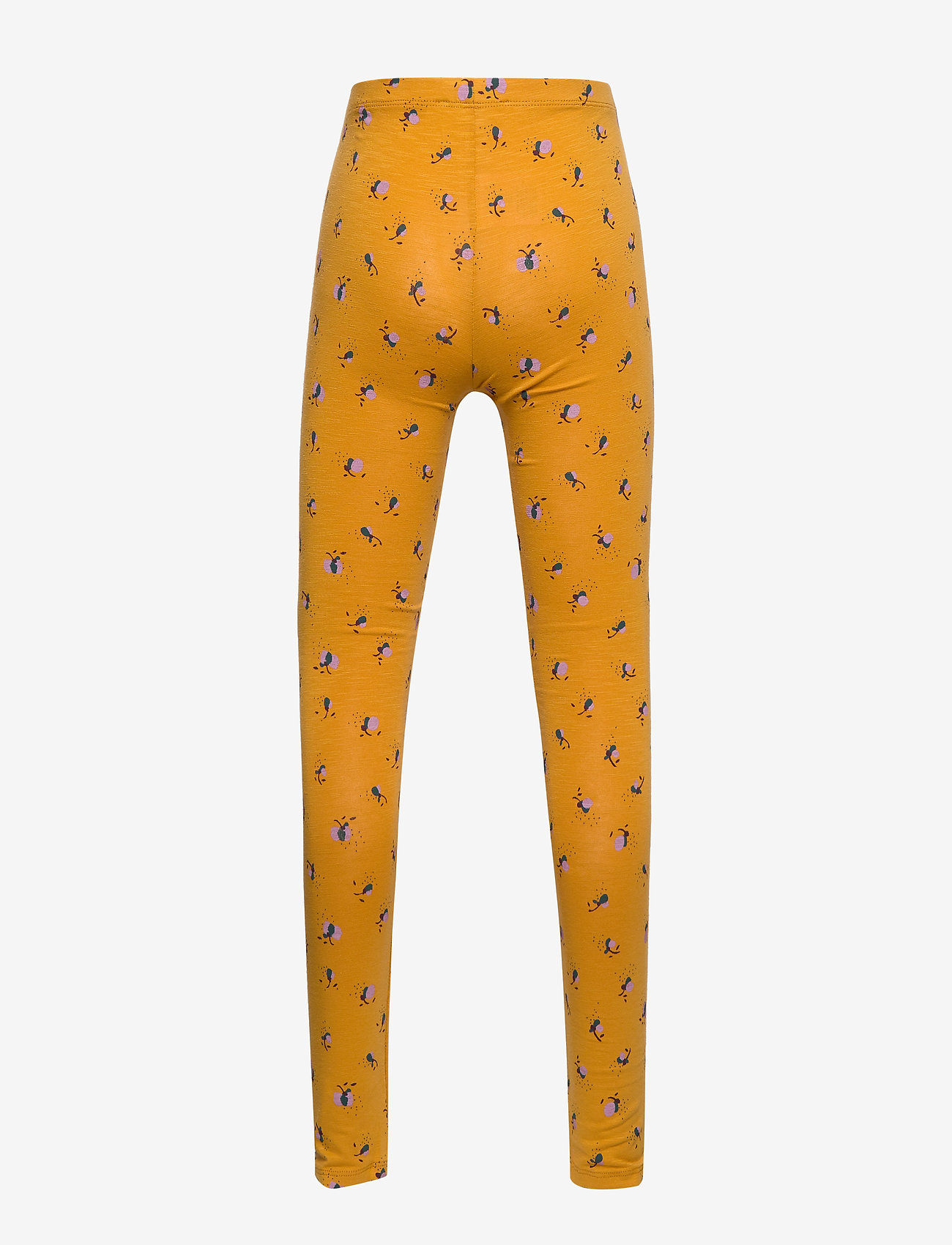 Soft Gallery - Paula Leggings - inca gold, aop flowerbee small - 1