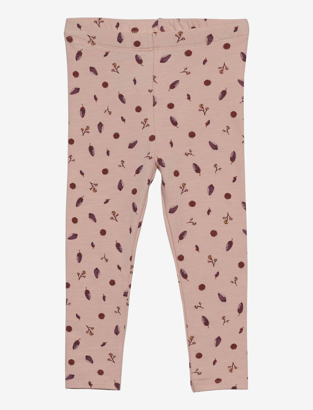 Soft Gallery - Baby Paula Leggings - pale blush, aop acorn s - 0